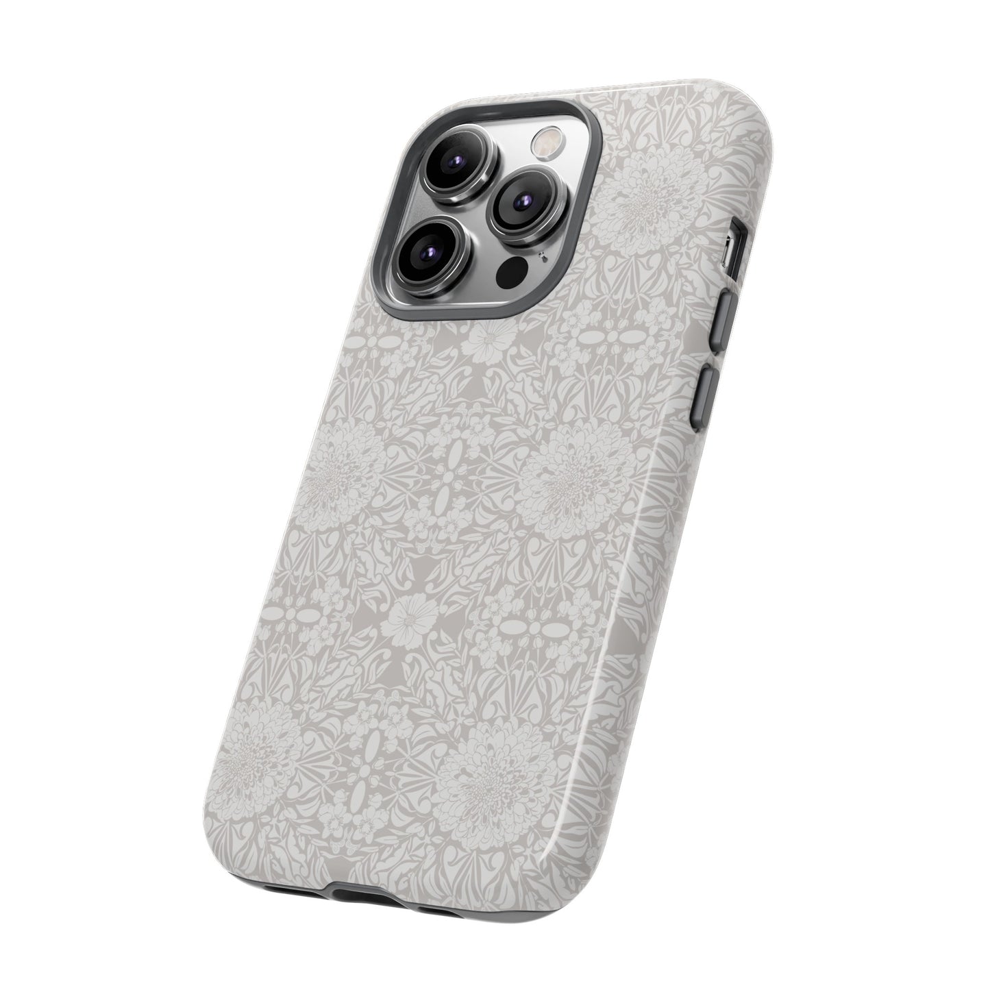 New Nouveau in Gray Tough Cases for iPhone