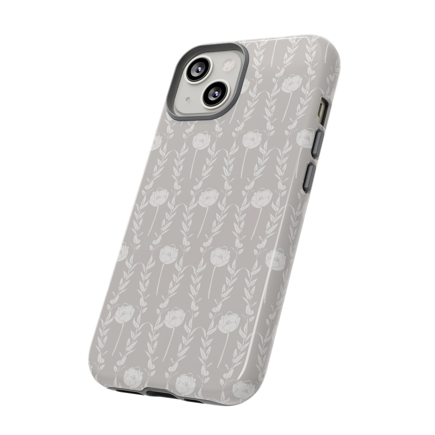 New Nouveau in Gray Tough Cases for iPhone