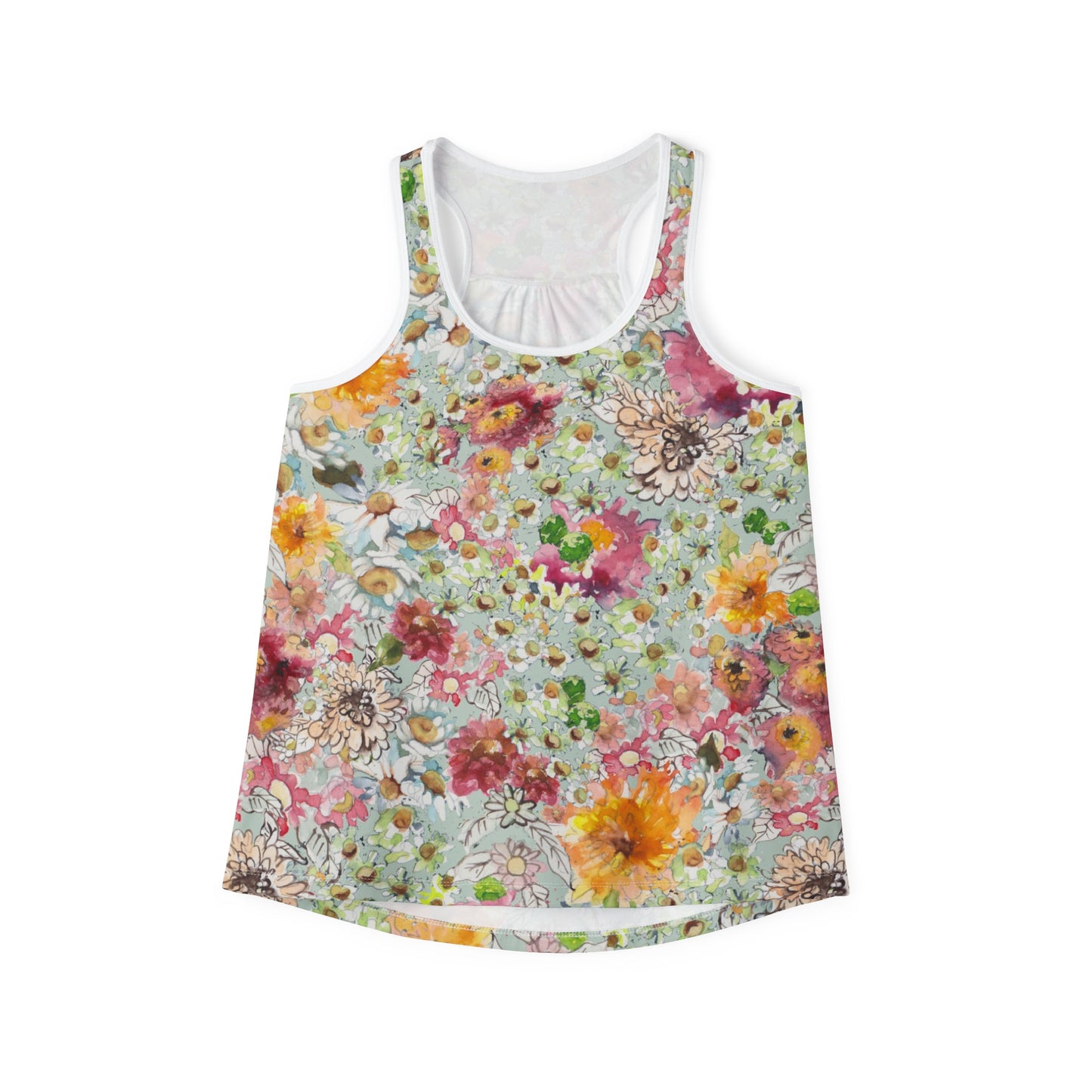 Farmhouse Floral Women's Tank Top