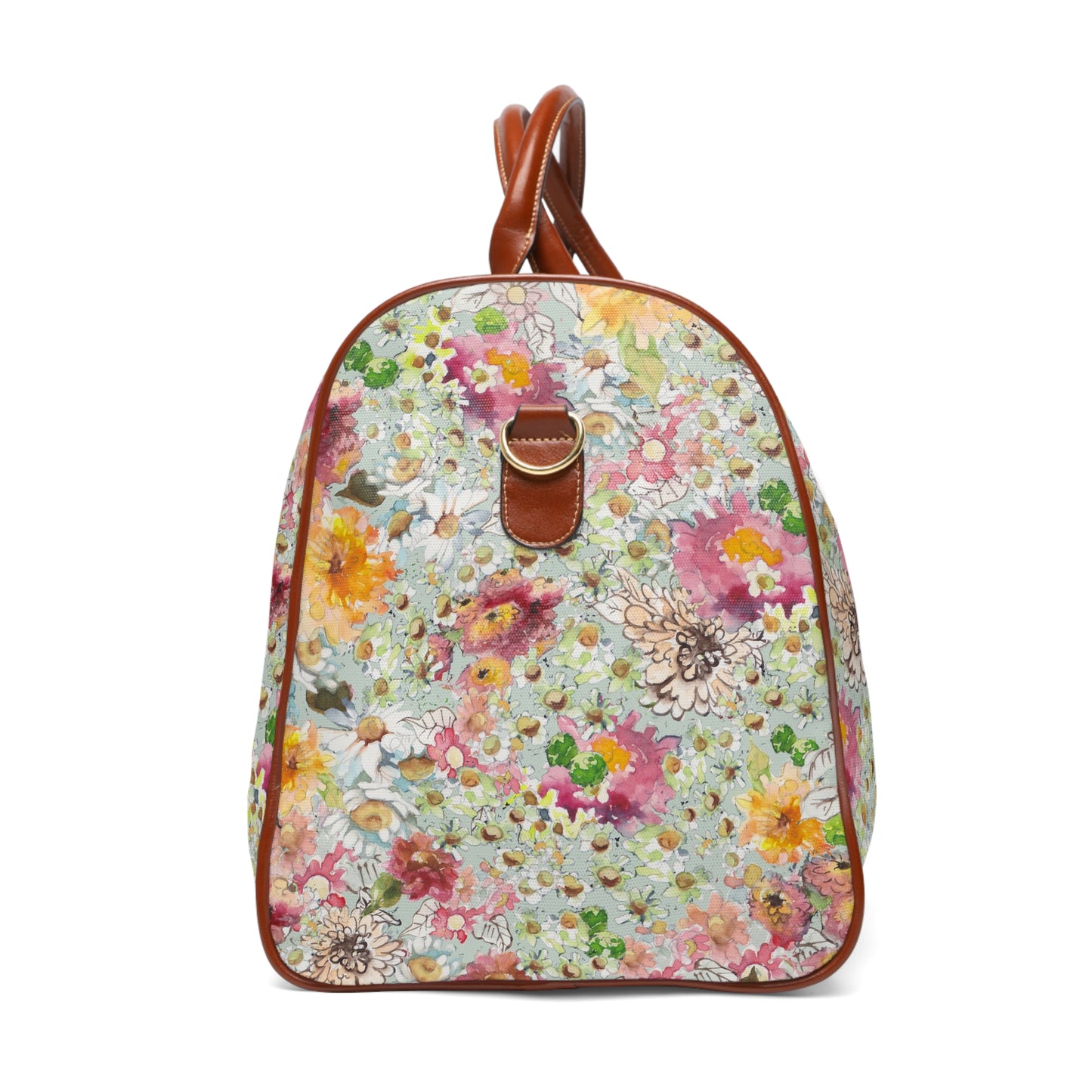 Farmhouse Floral Waterproof Travel Bag