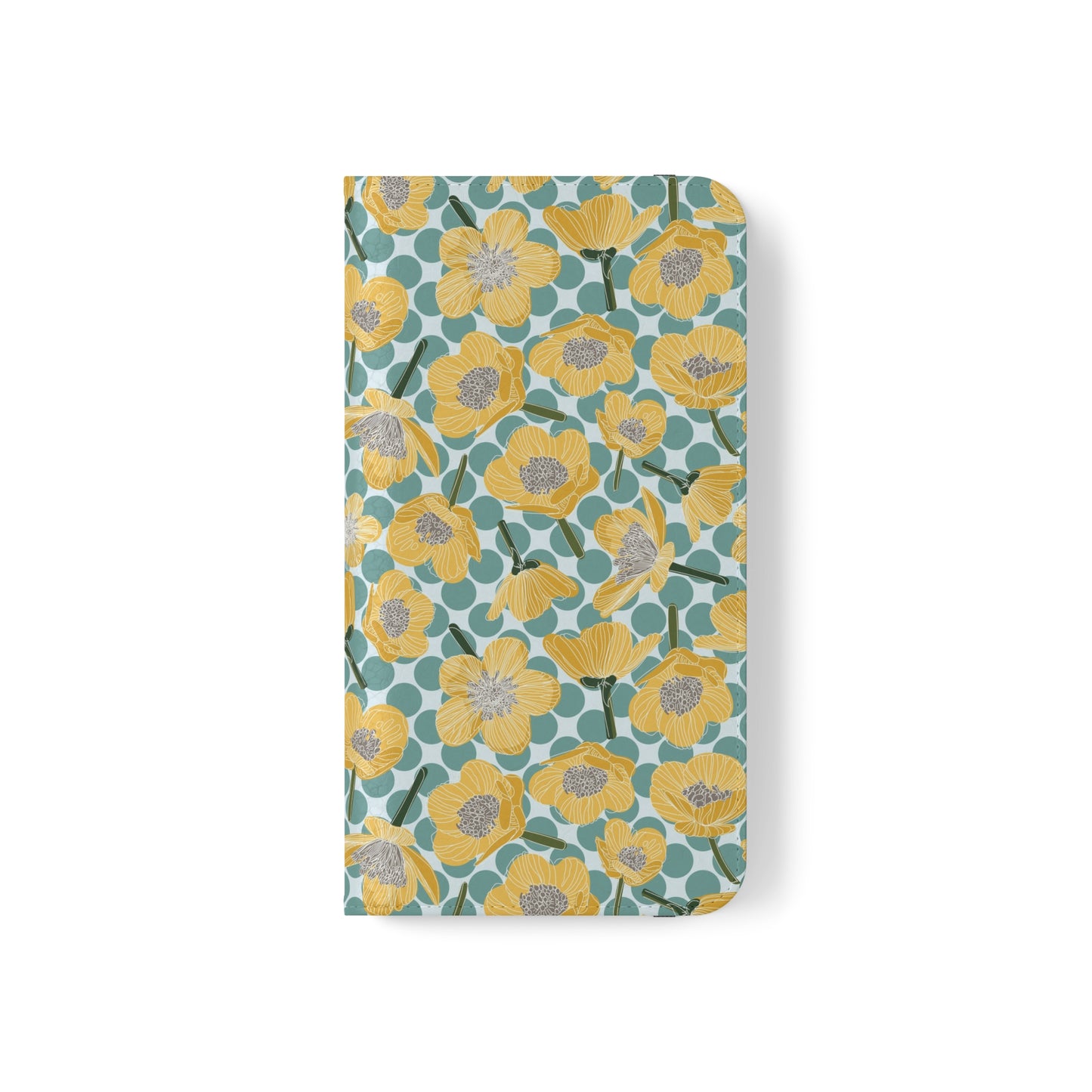 Buttercups and Polka Dots Flip Cases for iPhone