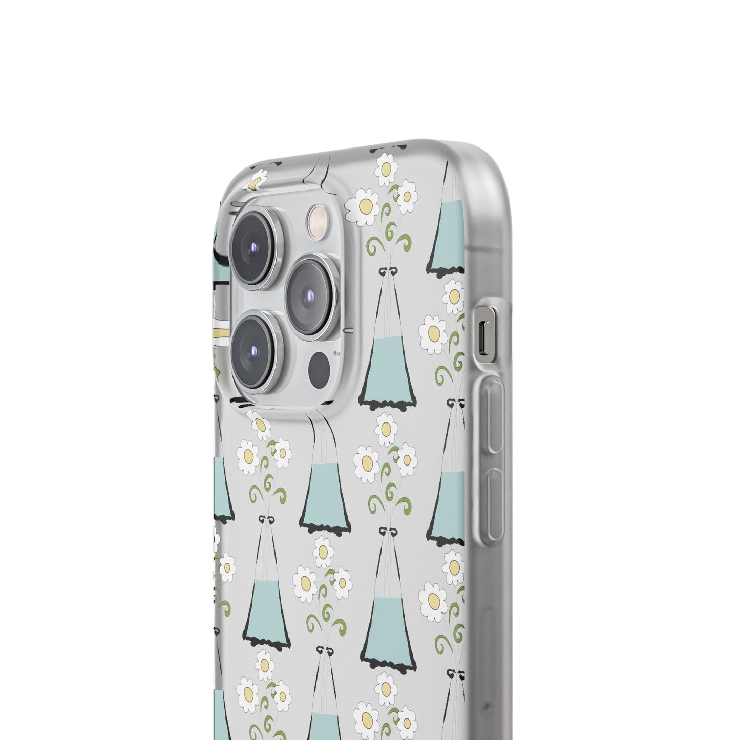 Daisies in a vase Flexi Cases for iPhone