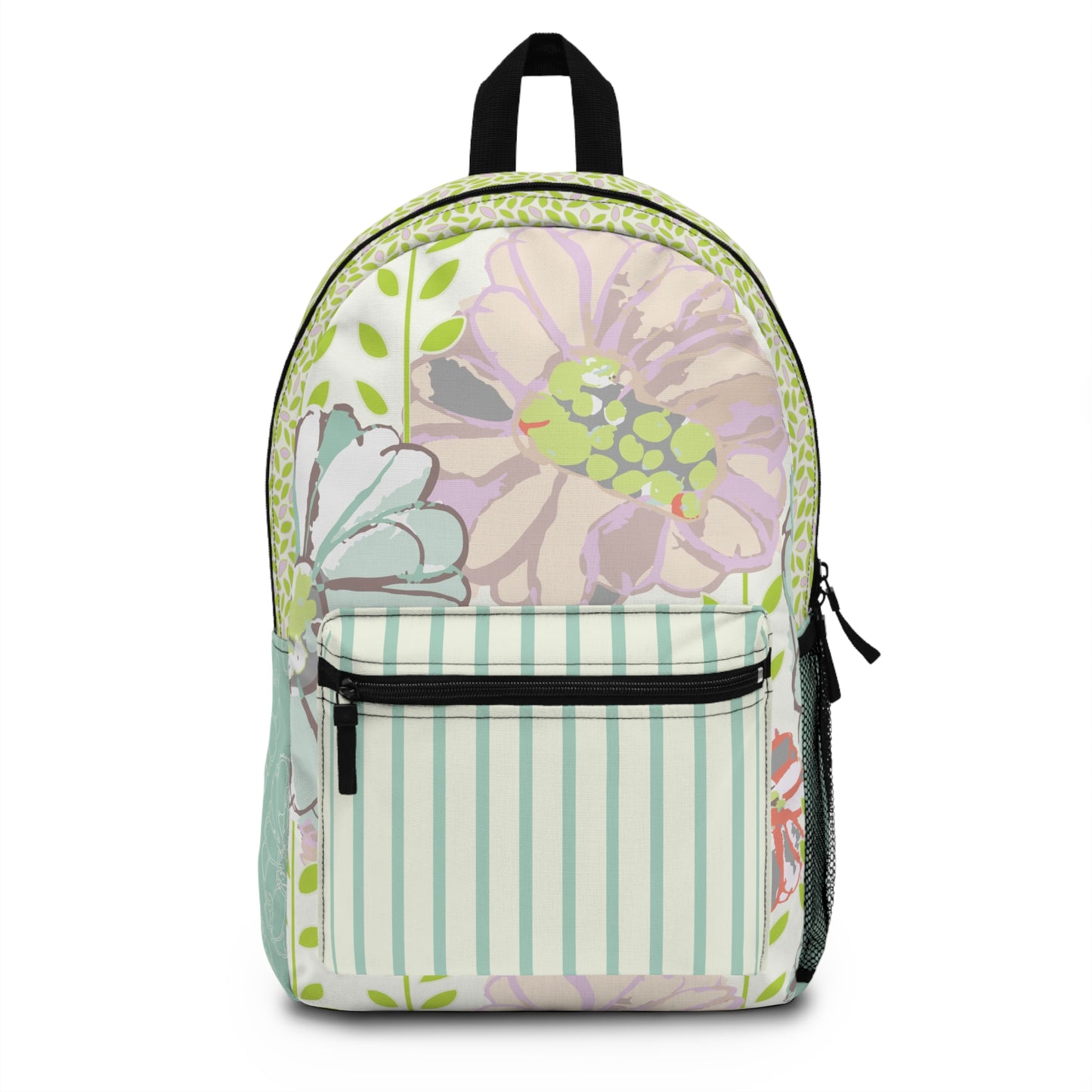 Soft Watercolor Floral Backpack