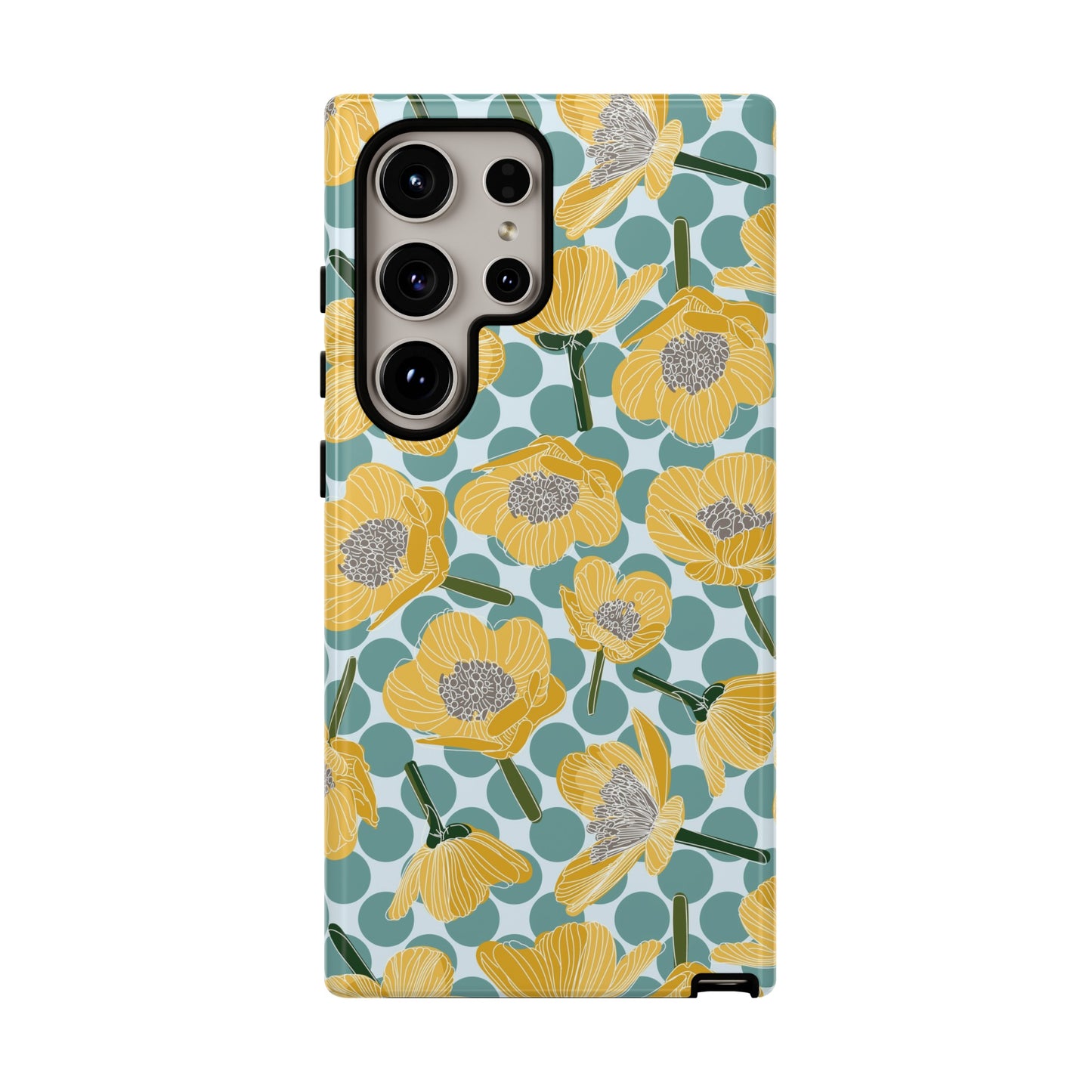 Buttercups and Polka Dots Tough Cases for Samsung