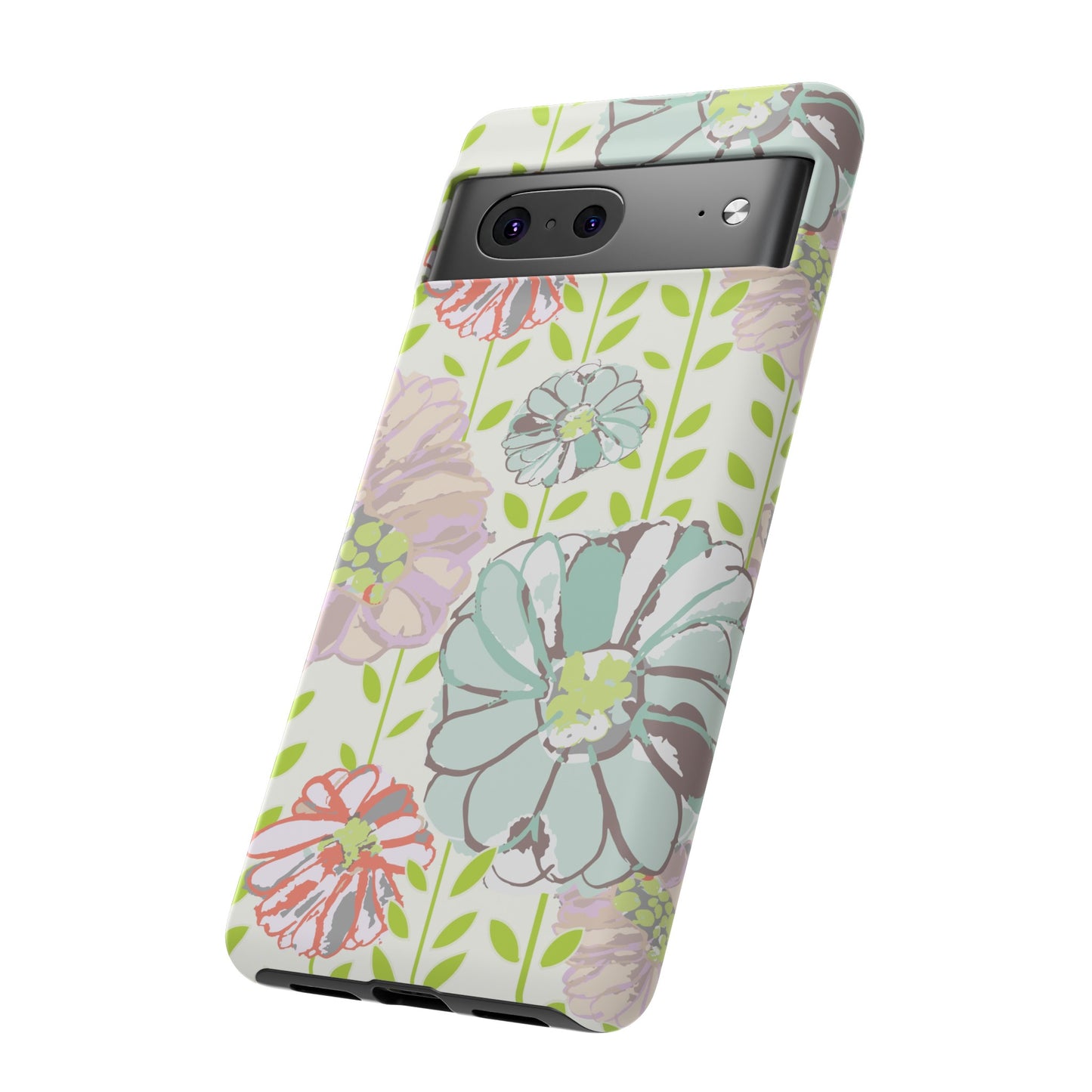 Soft Watercolor Floral Tough Cases for Google Pixel