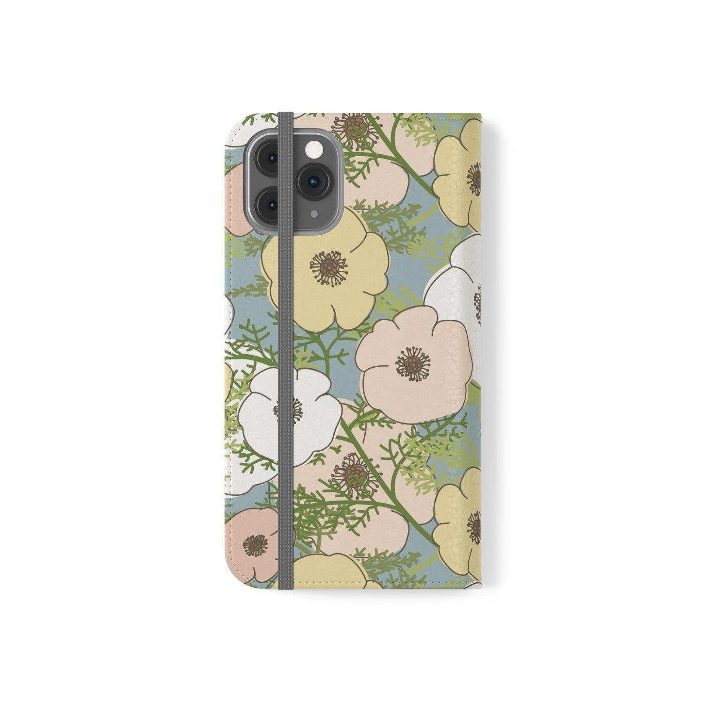 Playful Poppies Flip Cases for iPhone