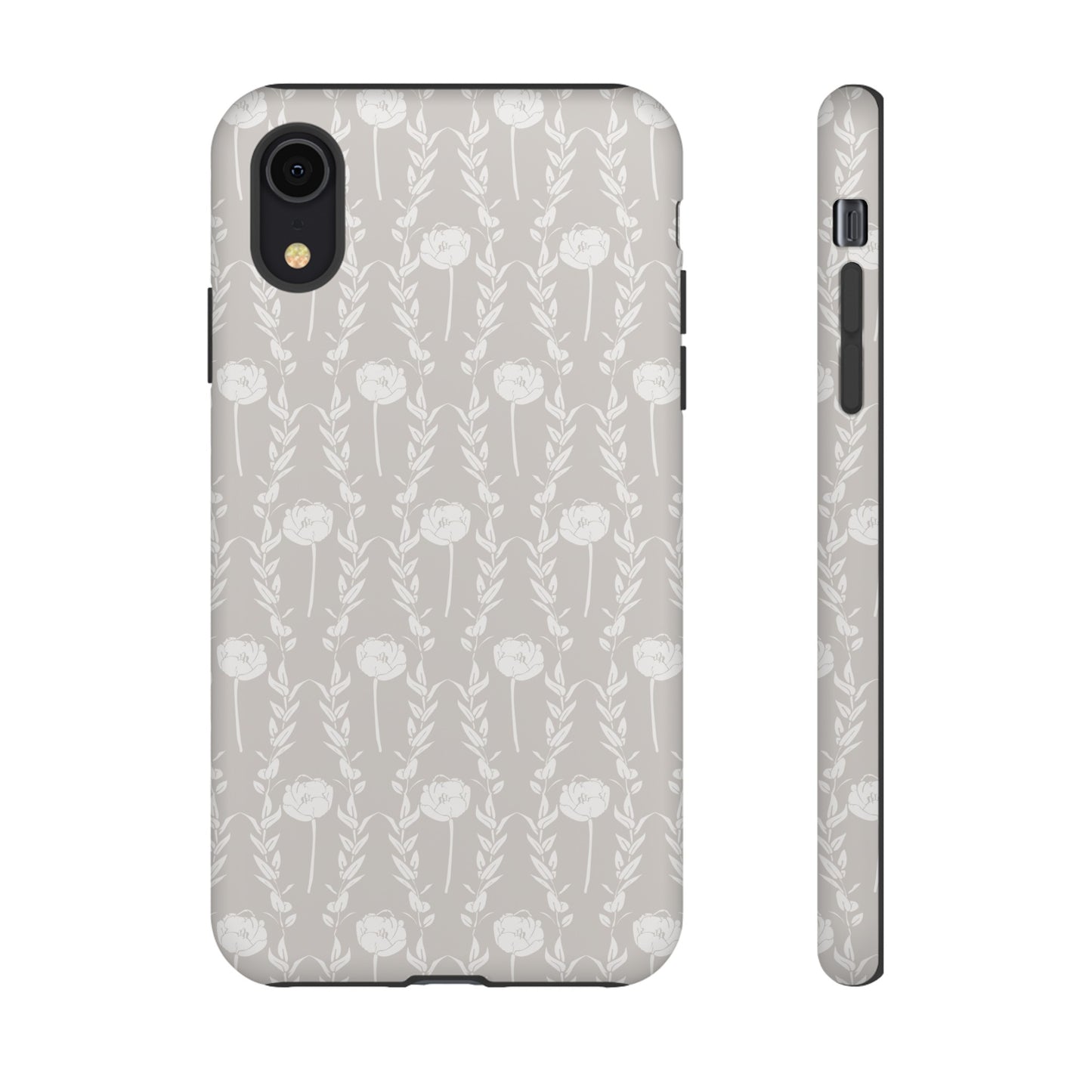 New Nouveau in Gray Tough Cases for iPhone