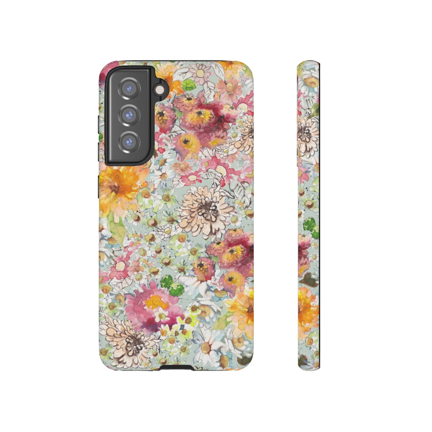 Farmhouse Floral Tough Cases for Samsung