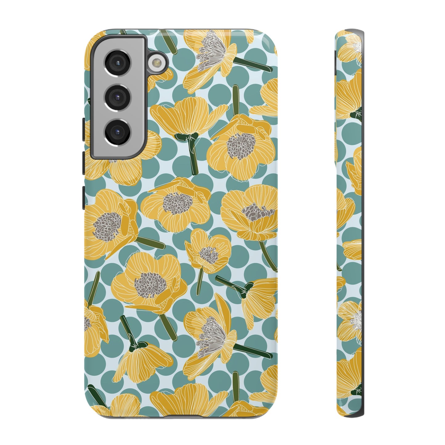 Buttercups and Polka Dots Tough Cases for Samsung