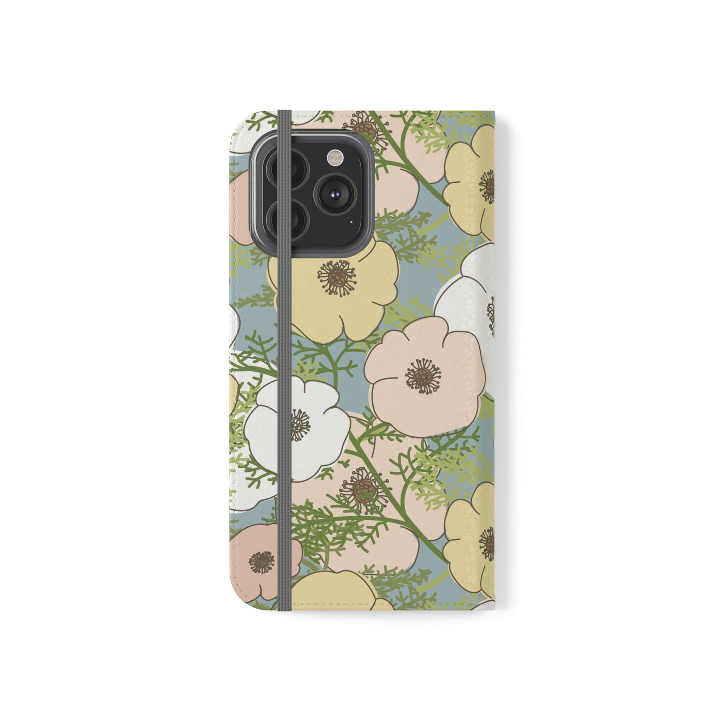 Playful Poppies Flip Cases for iPhone