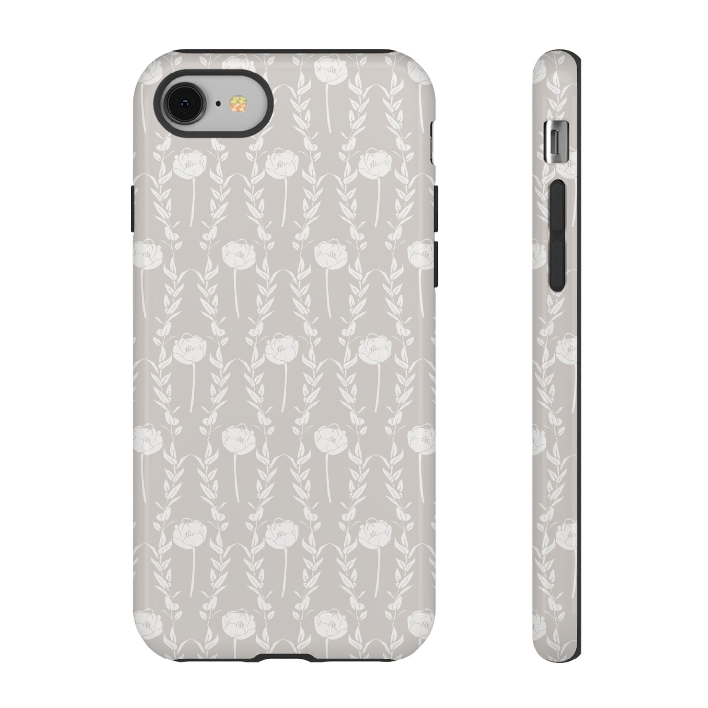 New Nouveau in Gray Tough Cases for iPhone