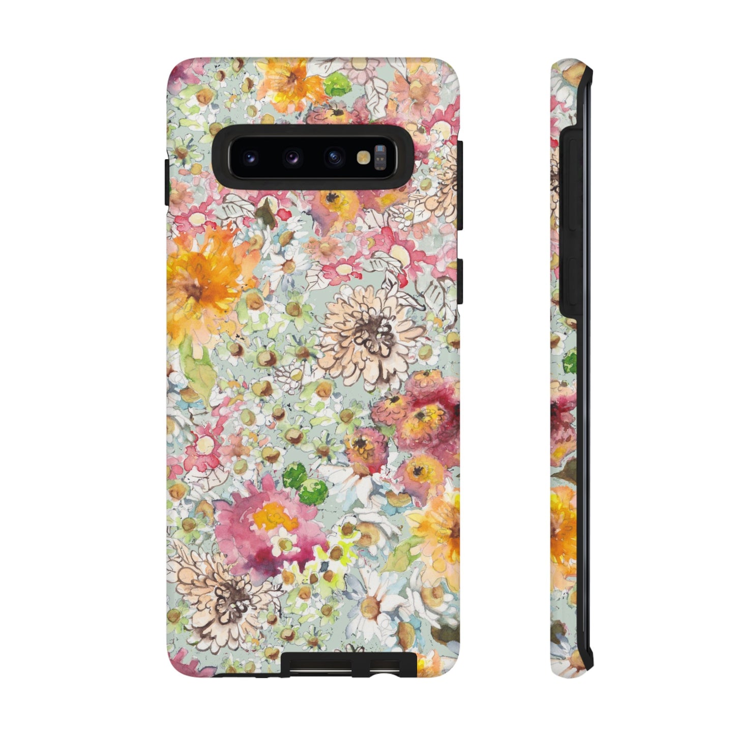 Farmhouse Floral Tough Cases for Samsung