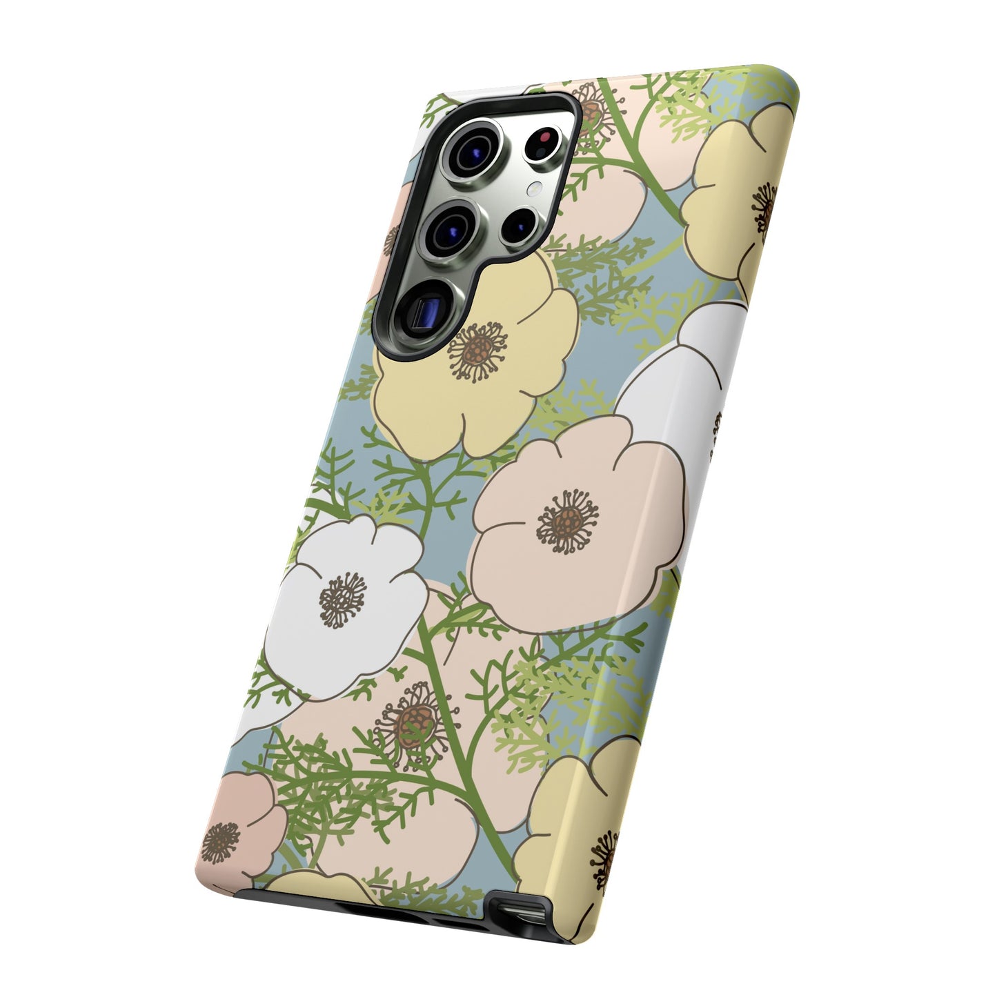 Playful Poppies Tough Cases for Samsung