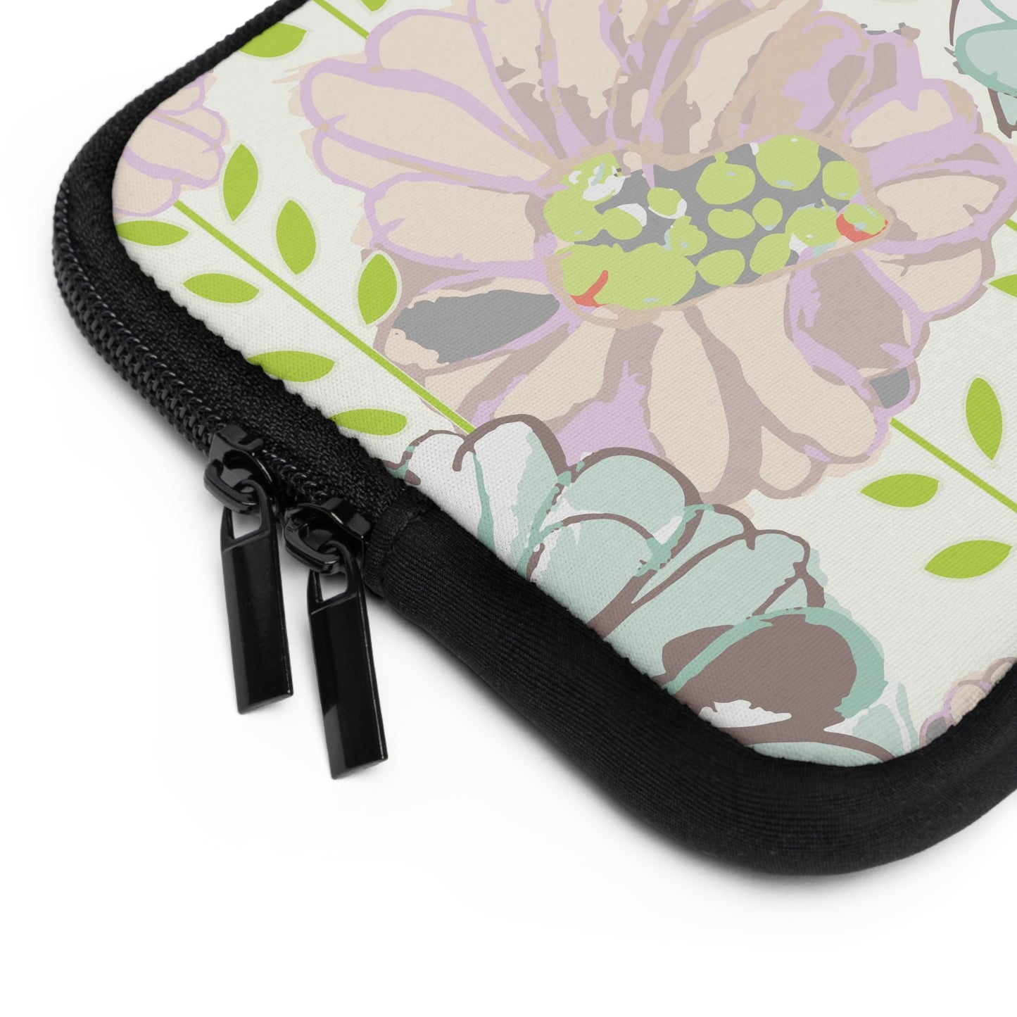 Soft Watercolor Floral Laptop Sleeve