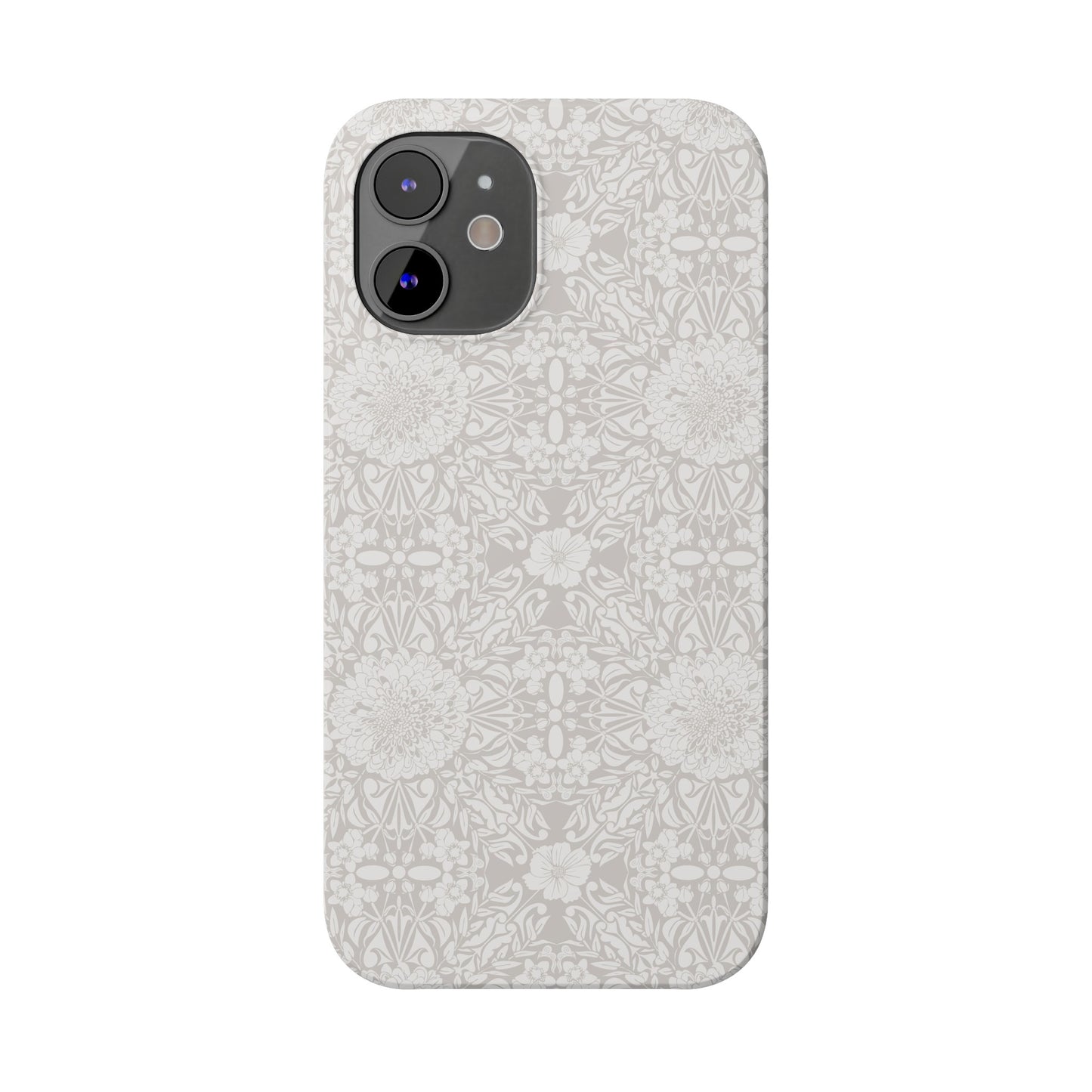 New Nouveau in Gray Slim Phone Cases