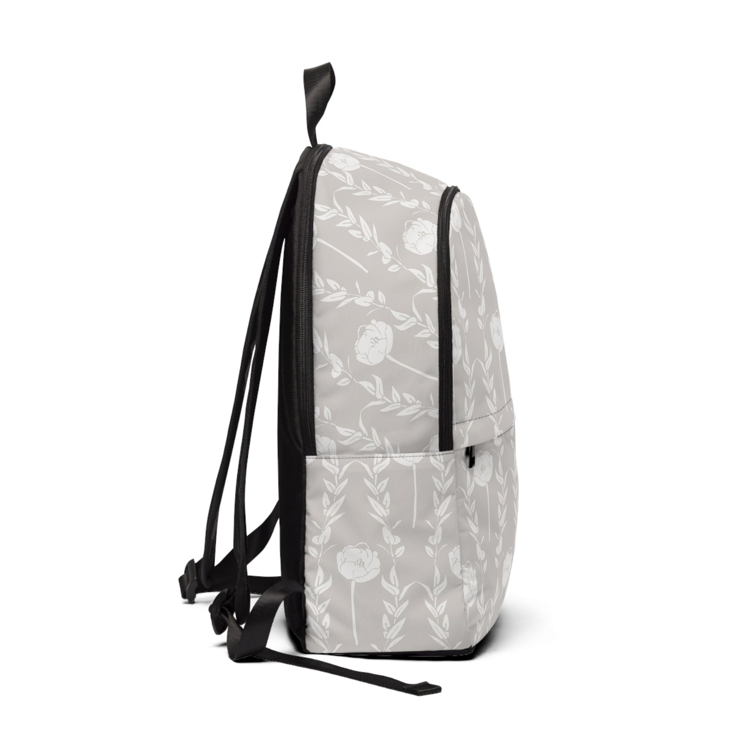 New Nouveau in Gray Fabric Backpack