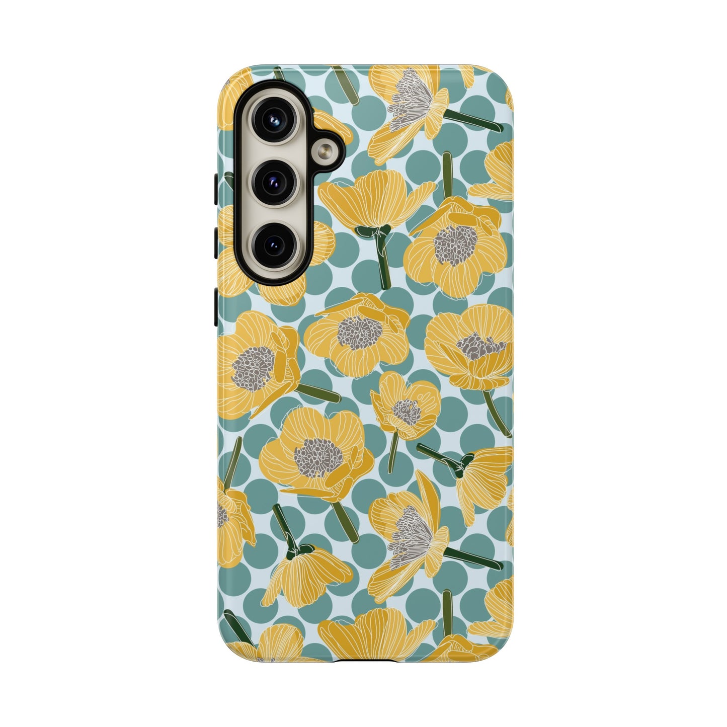 Buttercups and Polka Dots Tough Cases for Samsung