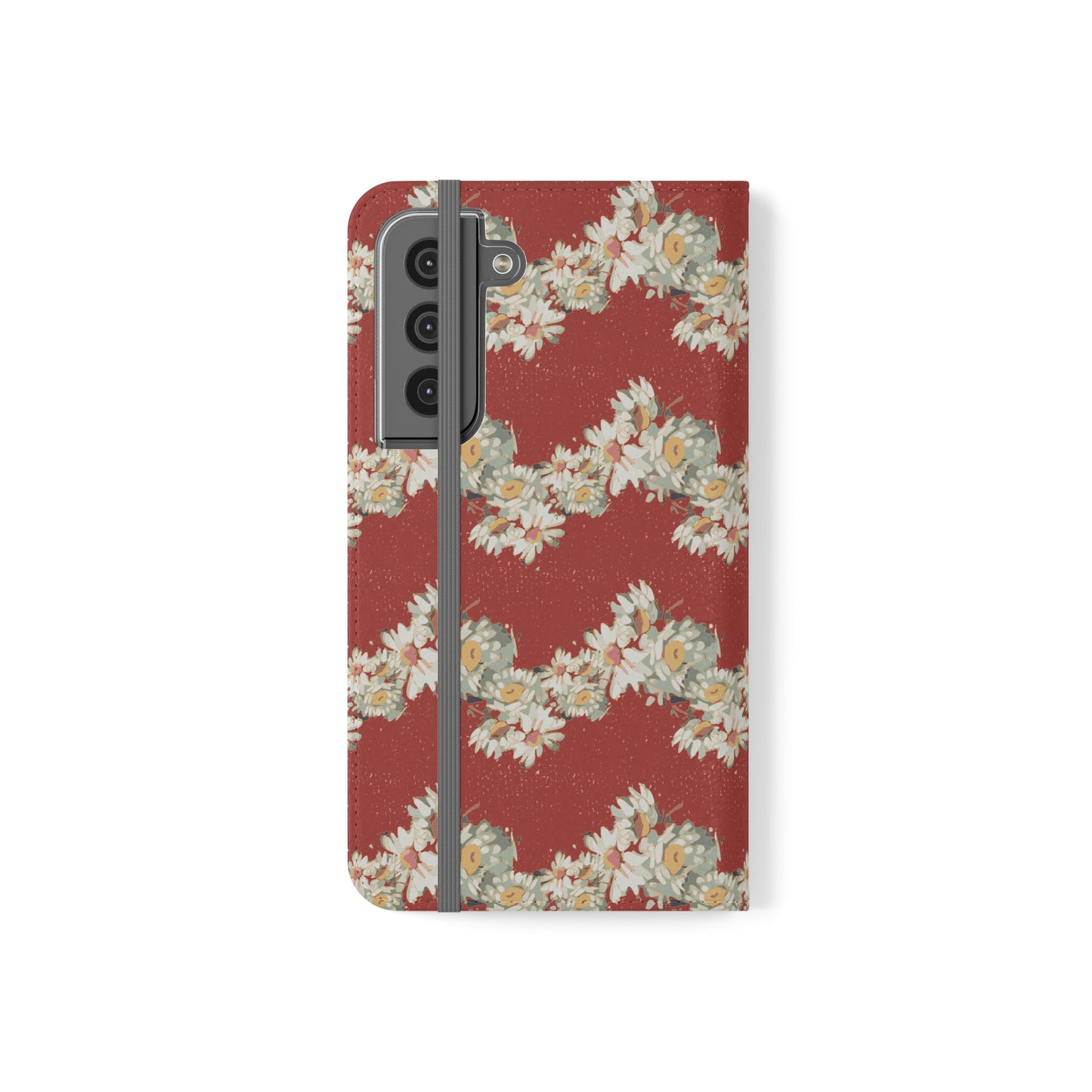 Daisies, Zig Zag Stripe Flip Cases for Samsung