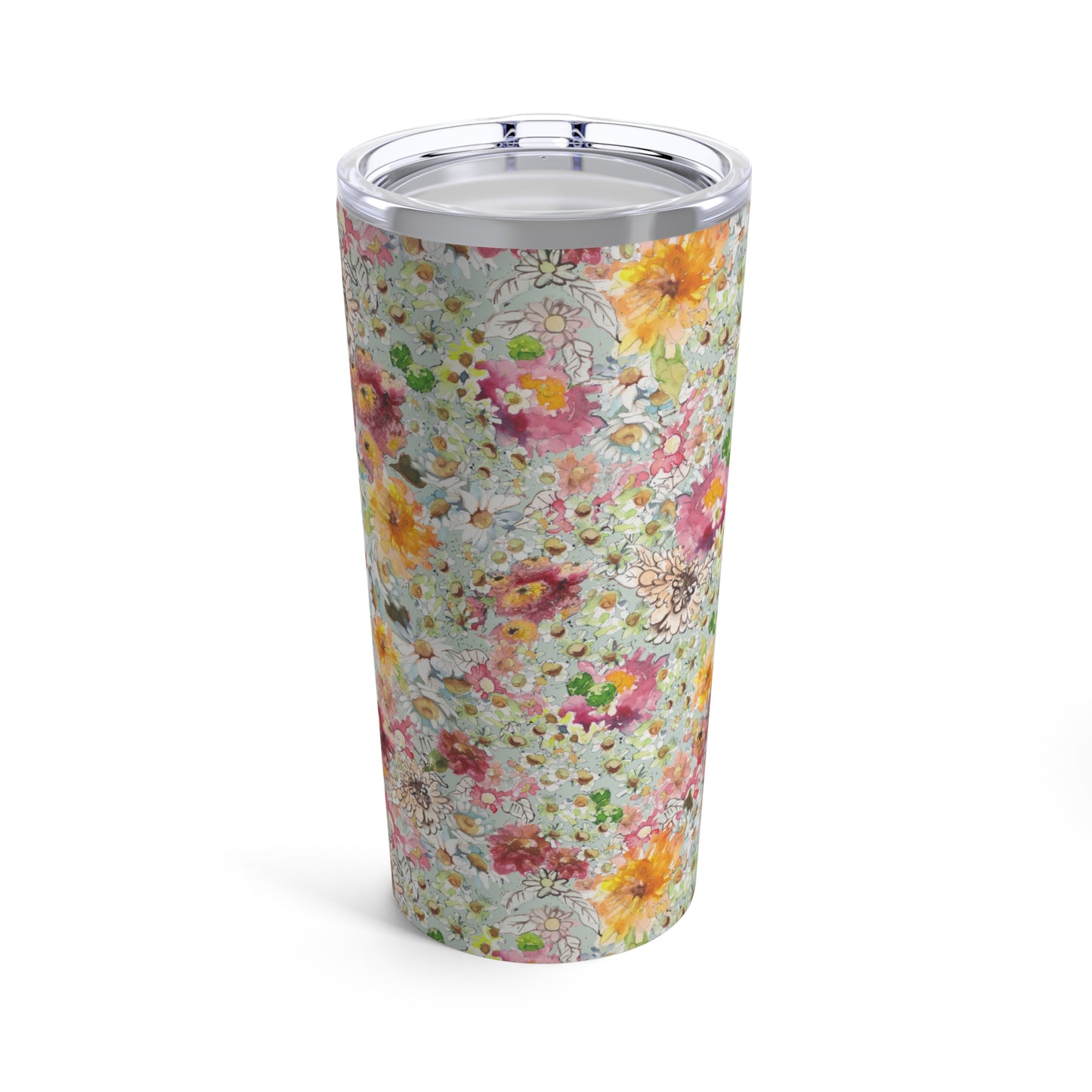 Farmhouse Floral Tumbler 20oz