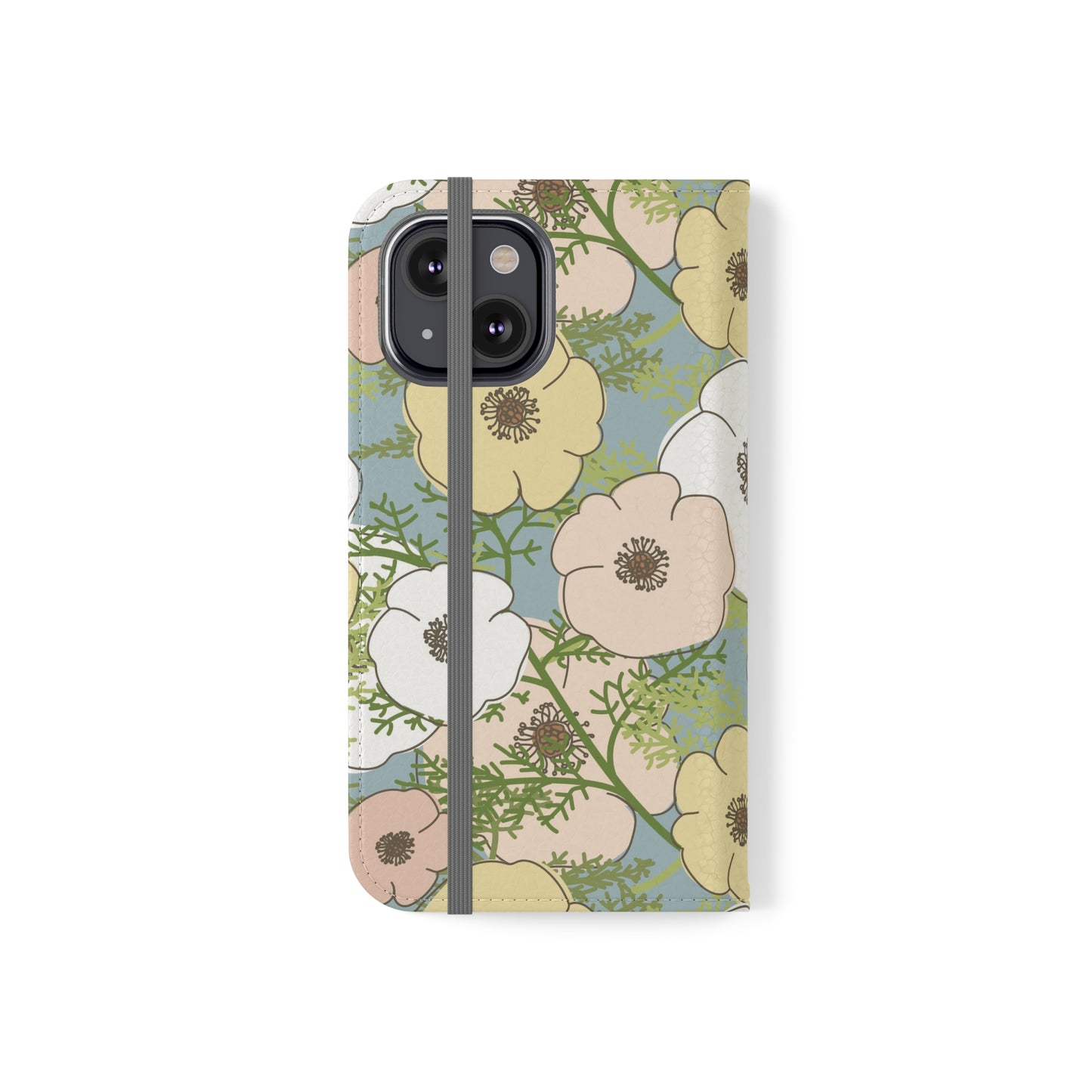 Playful Poppies Flip Cases for iPhone