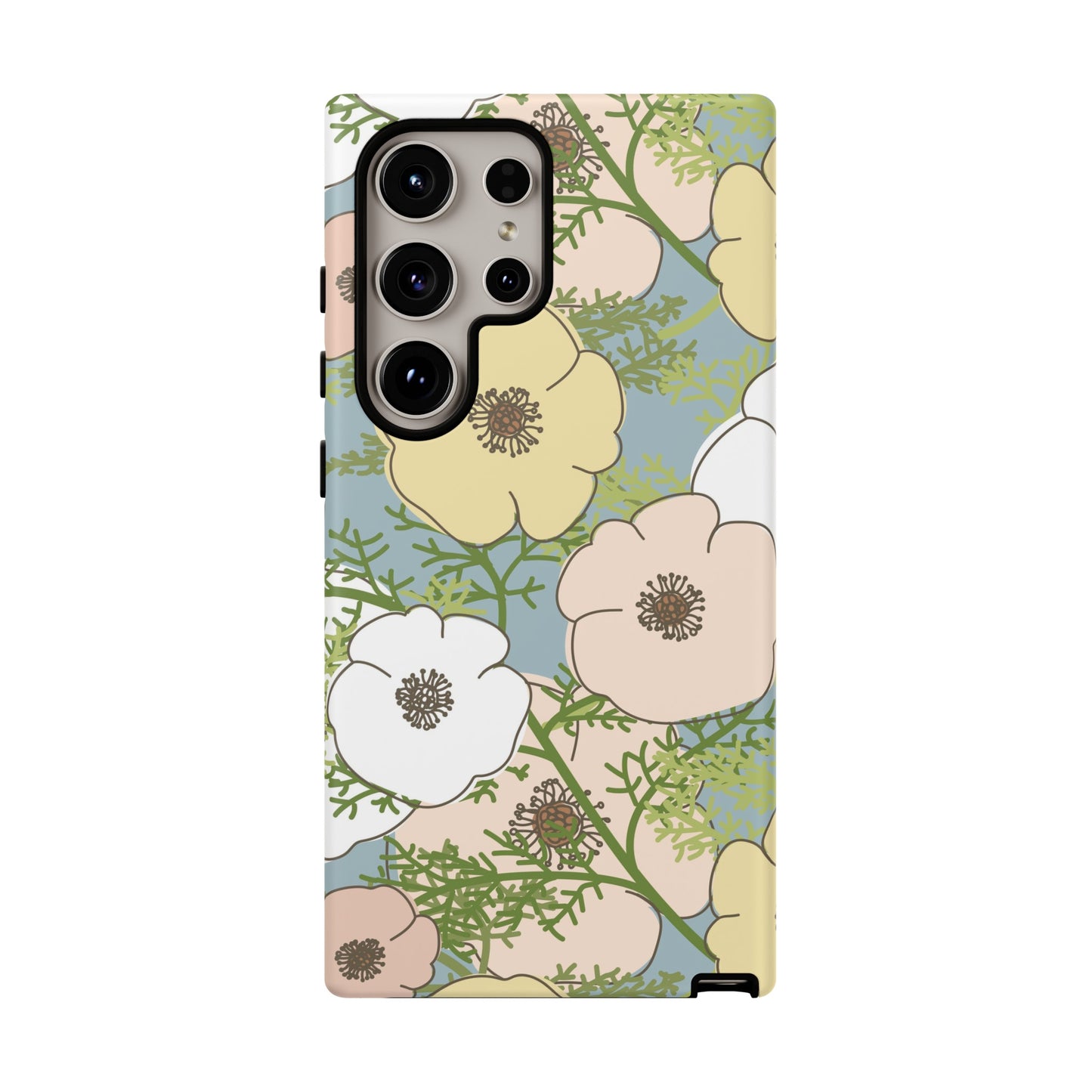 Playful Poppies Tough Cases for Samsung