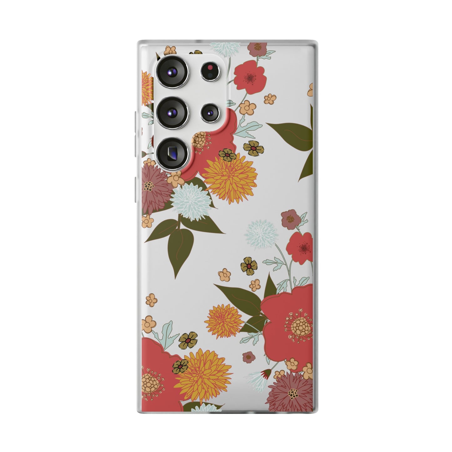 Flowers Flexi Cases for Samsung