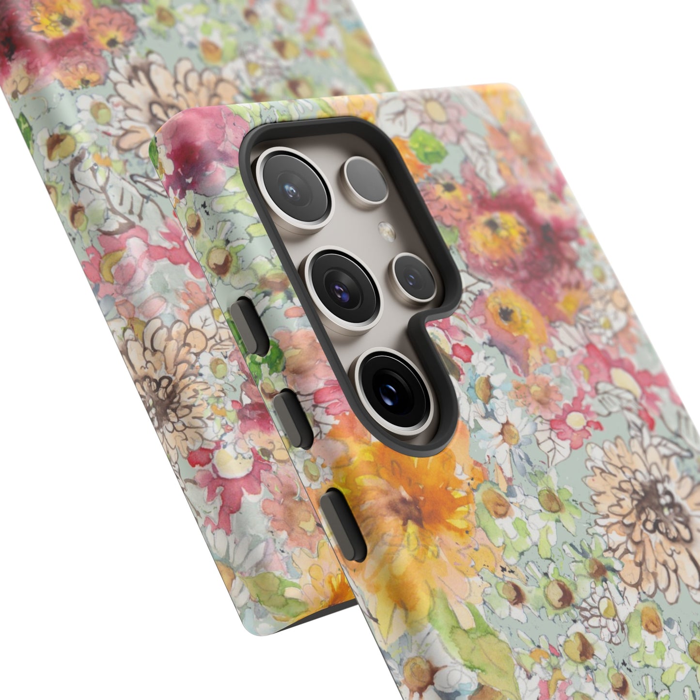 Farmhouse Floral Tough Cases for Samsung