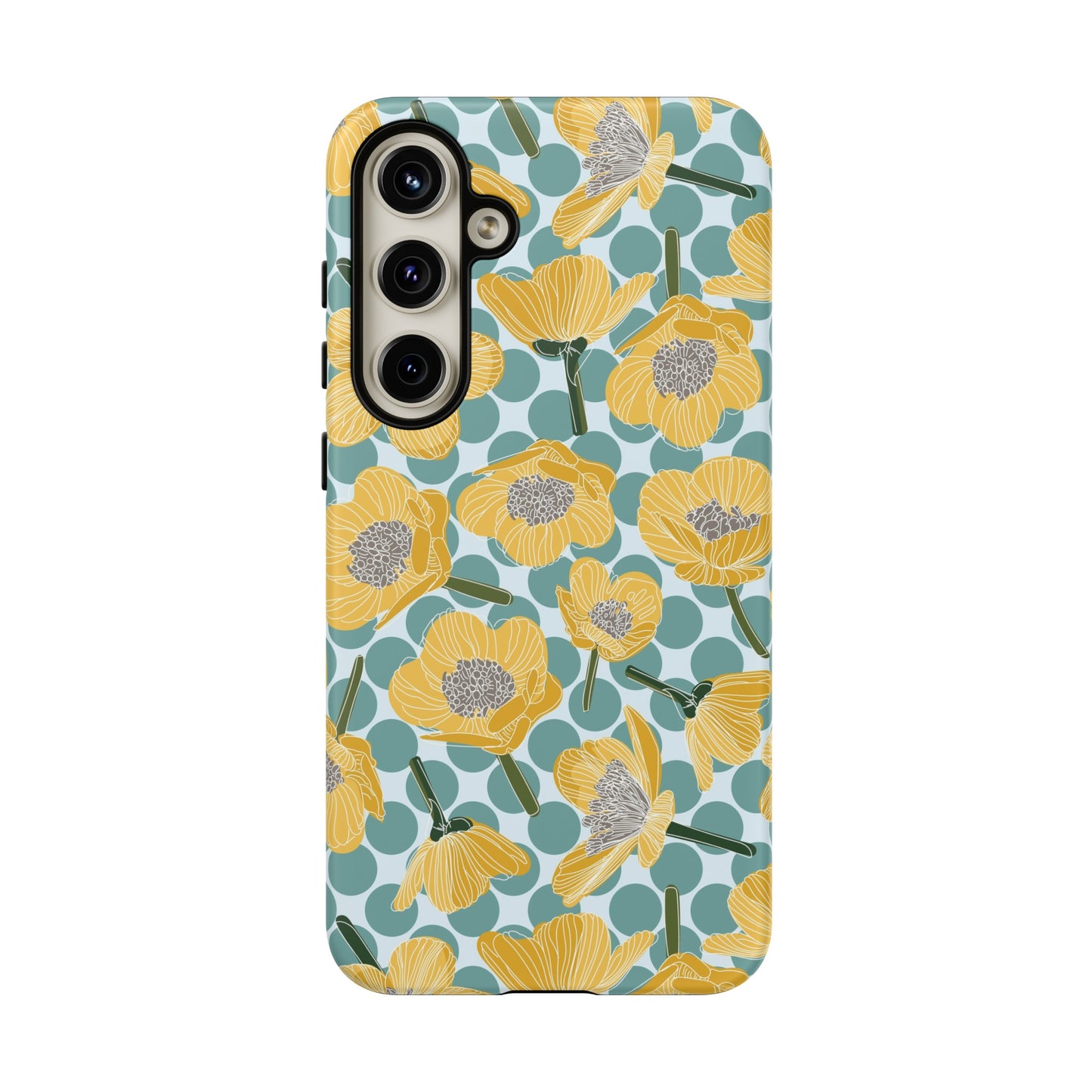 Buttercups and Polka Dots Tough Cases for Samsung