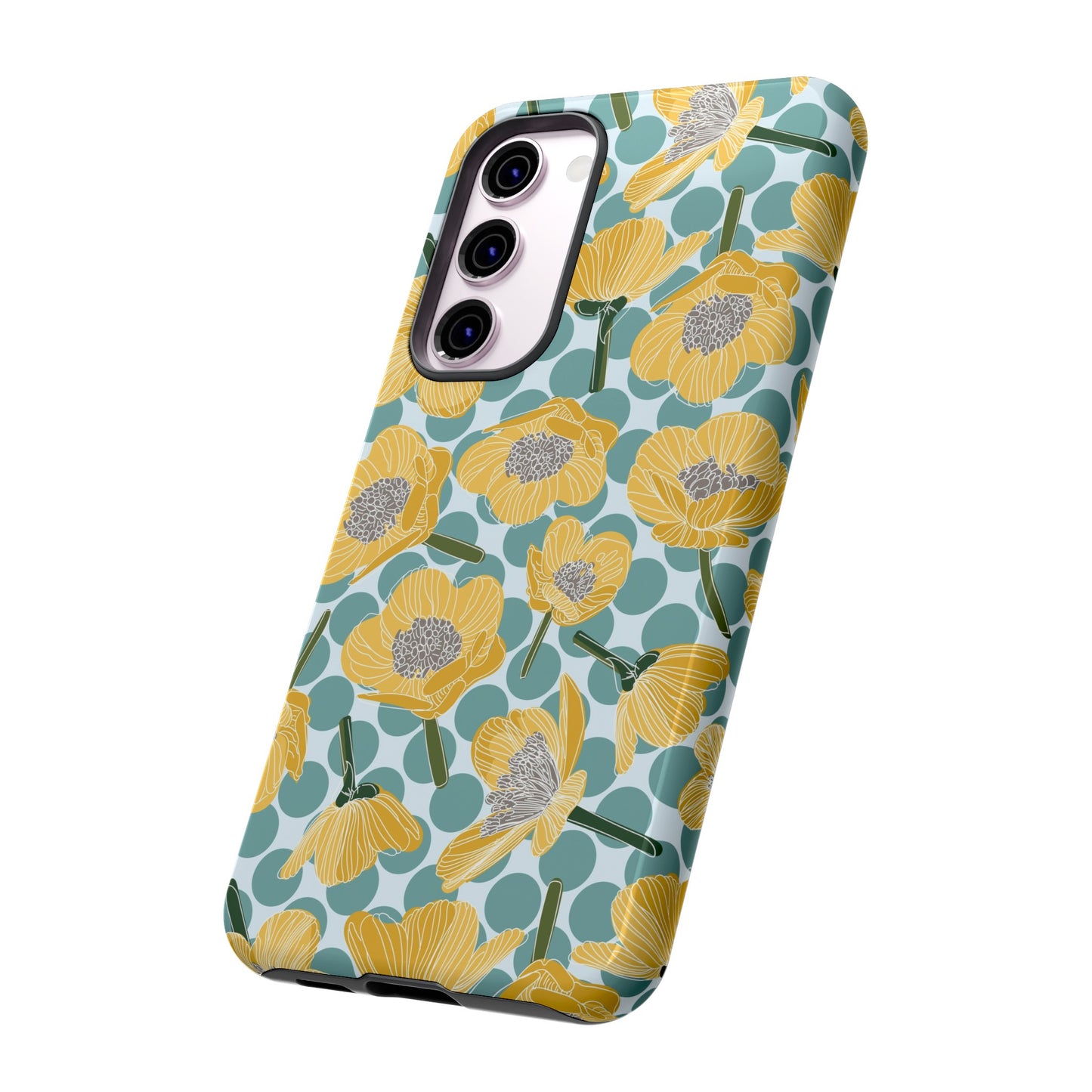 Buttercups and Polka Dots Tough Cases for Samsung