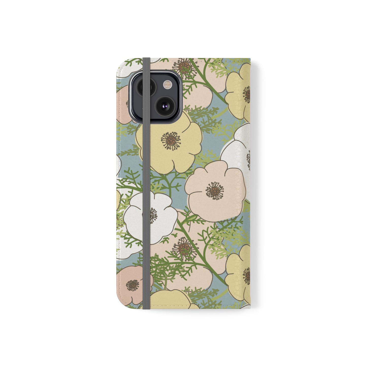 Playful Poppies Flip Cases for iPhone