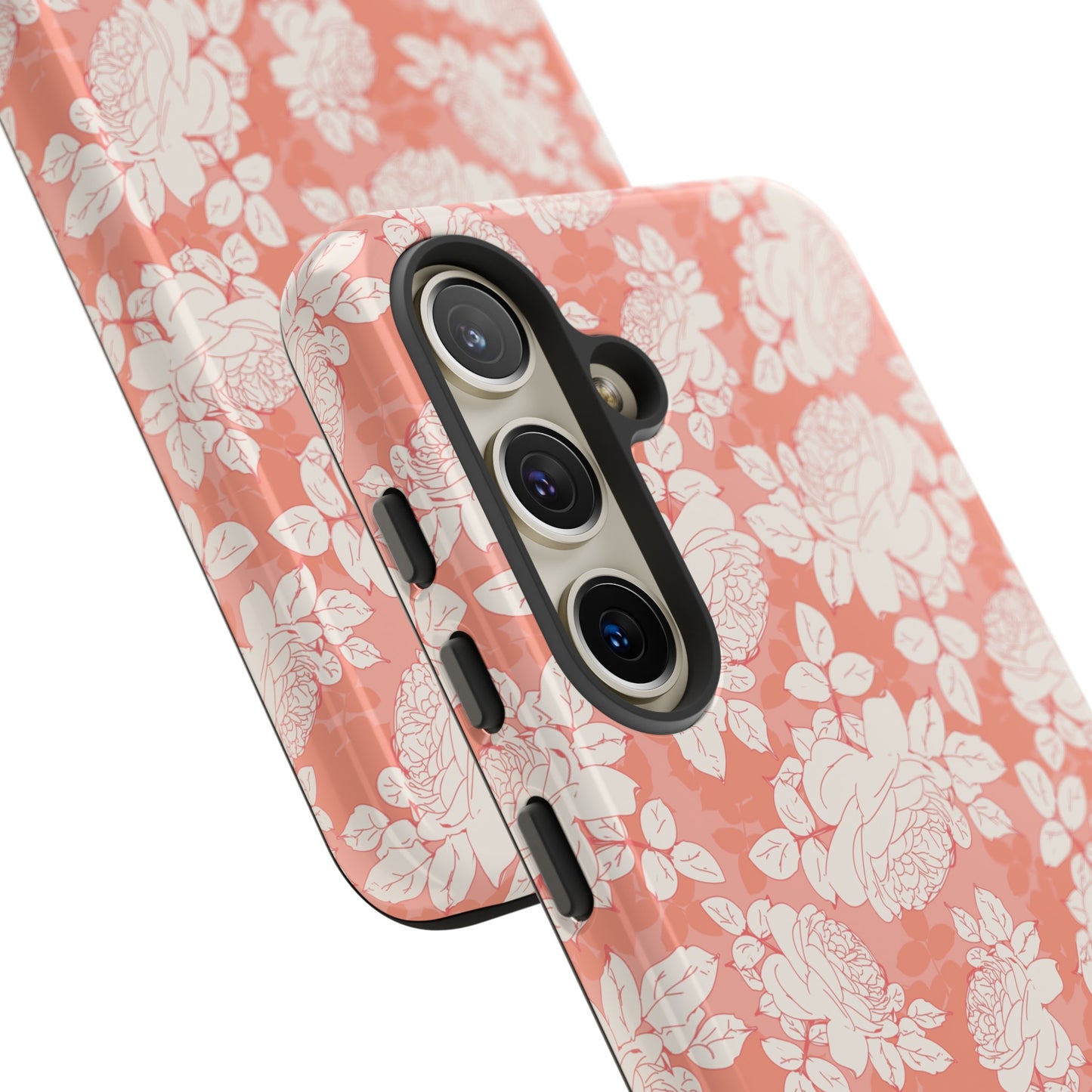 Peach and Cream Roses Tough Cases for Samsung