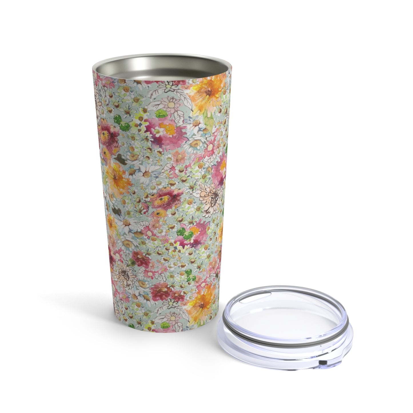 Farmhouse Floral Tumbler 20oz