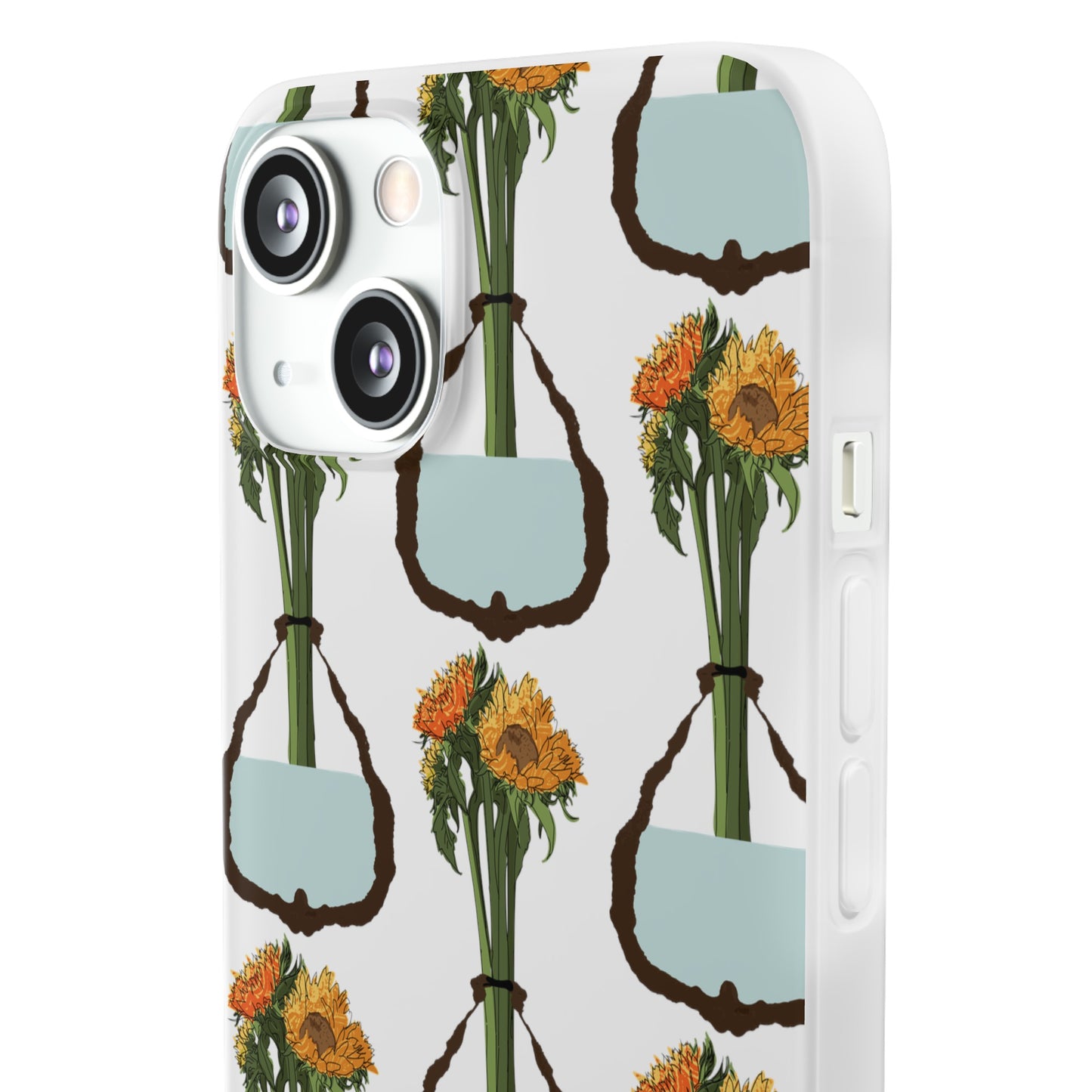 Sunflowers Flexi Cases for iPhone