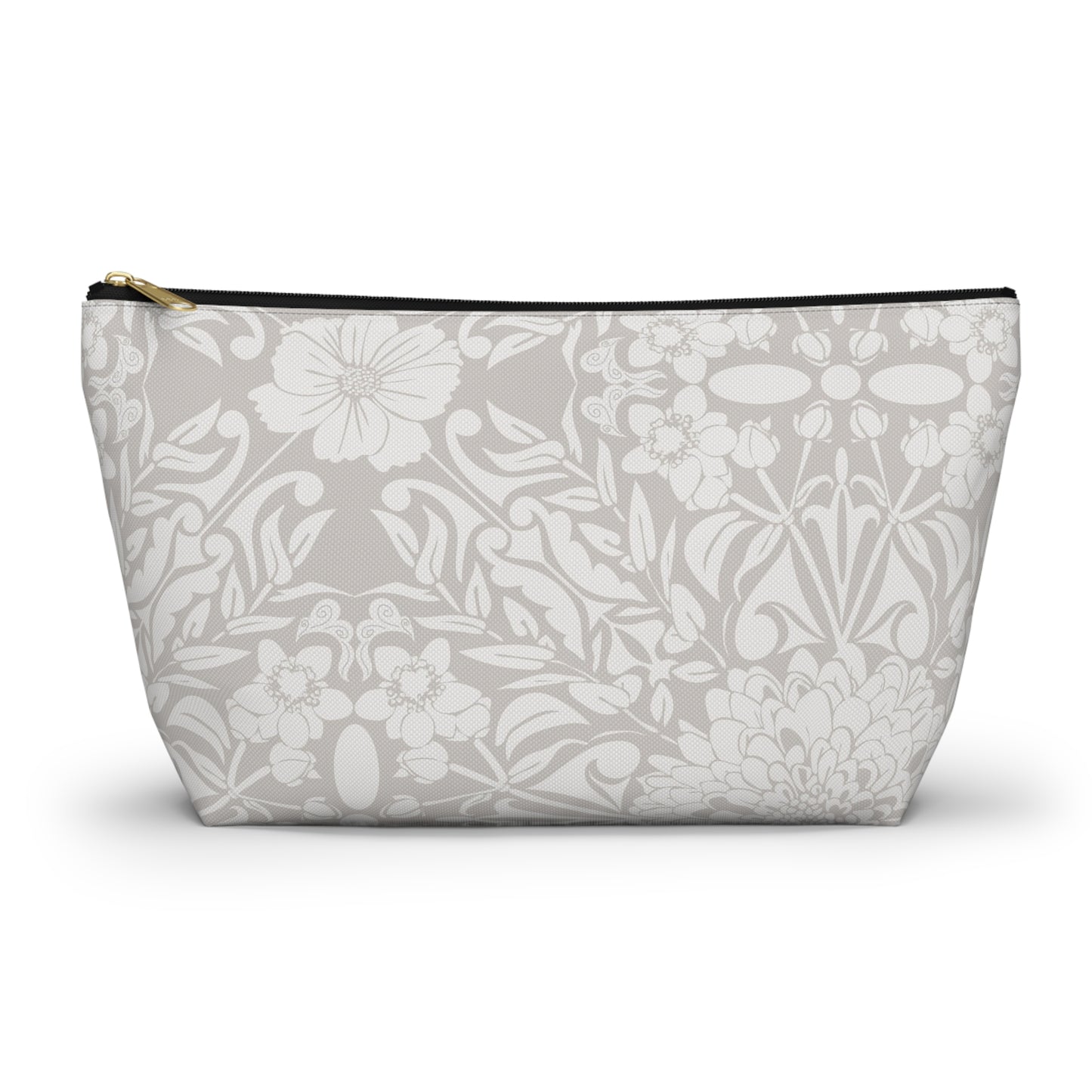 New Nouveau in Gray Accessory Pouch w T-bottom