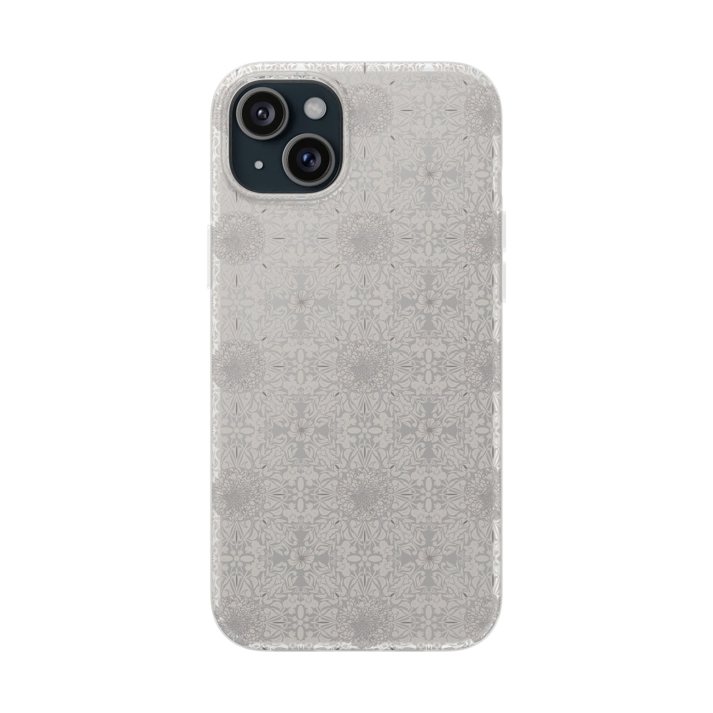 New Nouveau in Gray Flexi Cases for iPhone