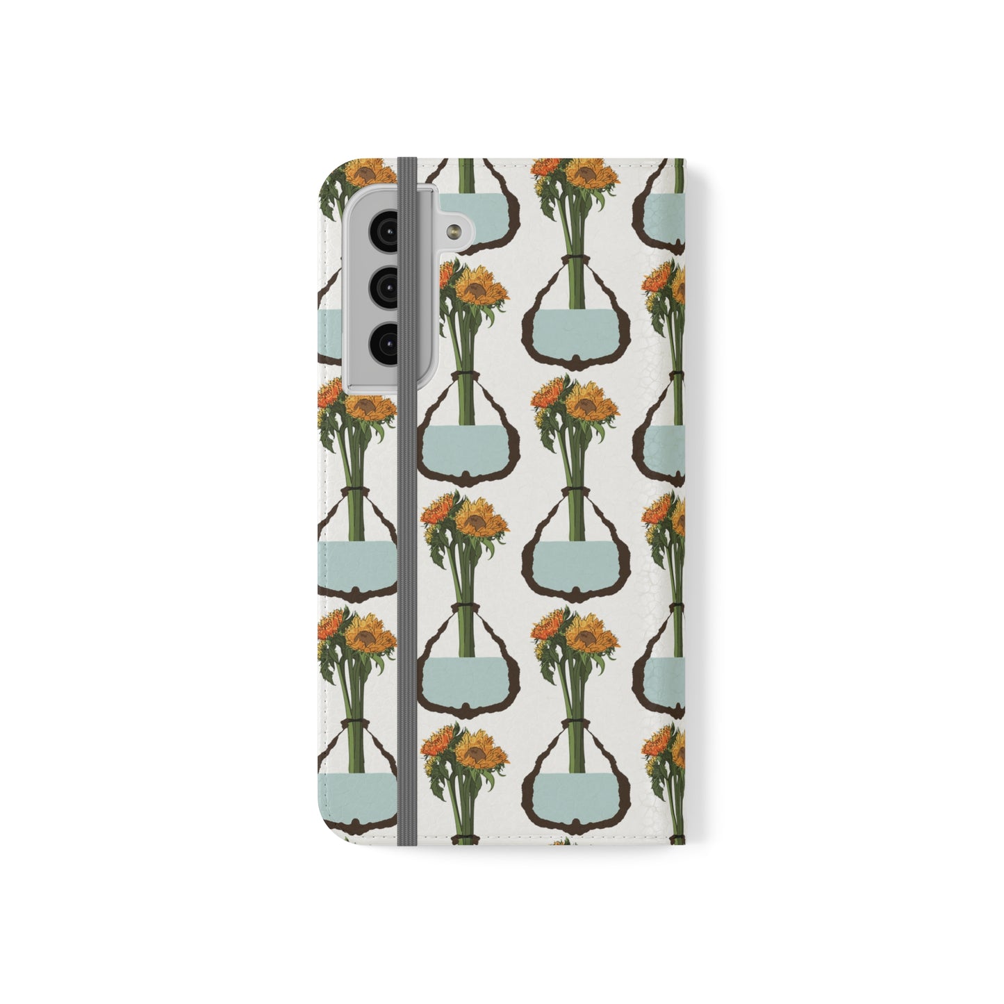 Sunflowers Flip Cases for Samsung