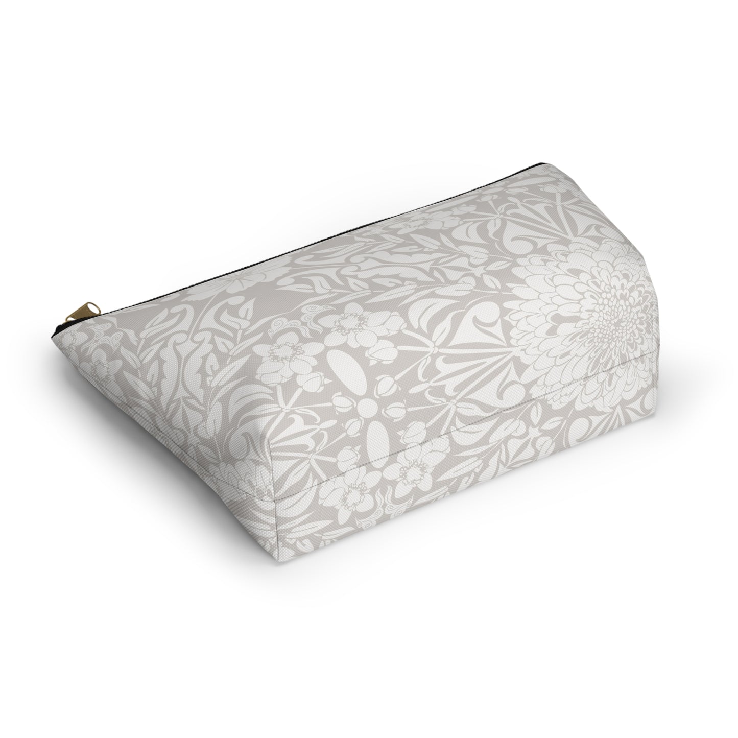 New Nouveau in Gray Accessory Pouch w T-bottom