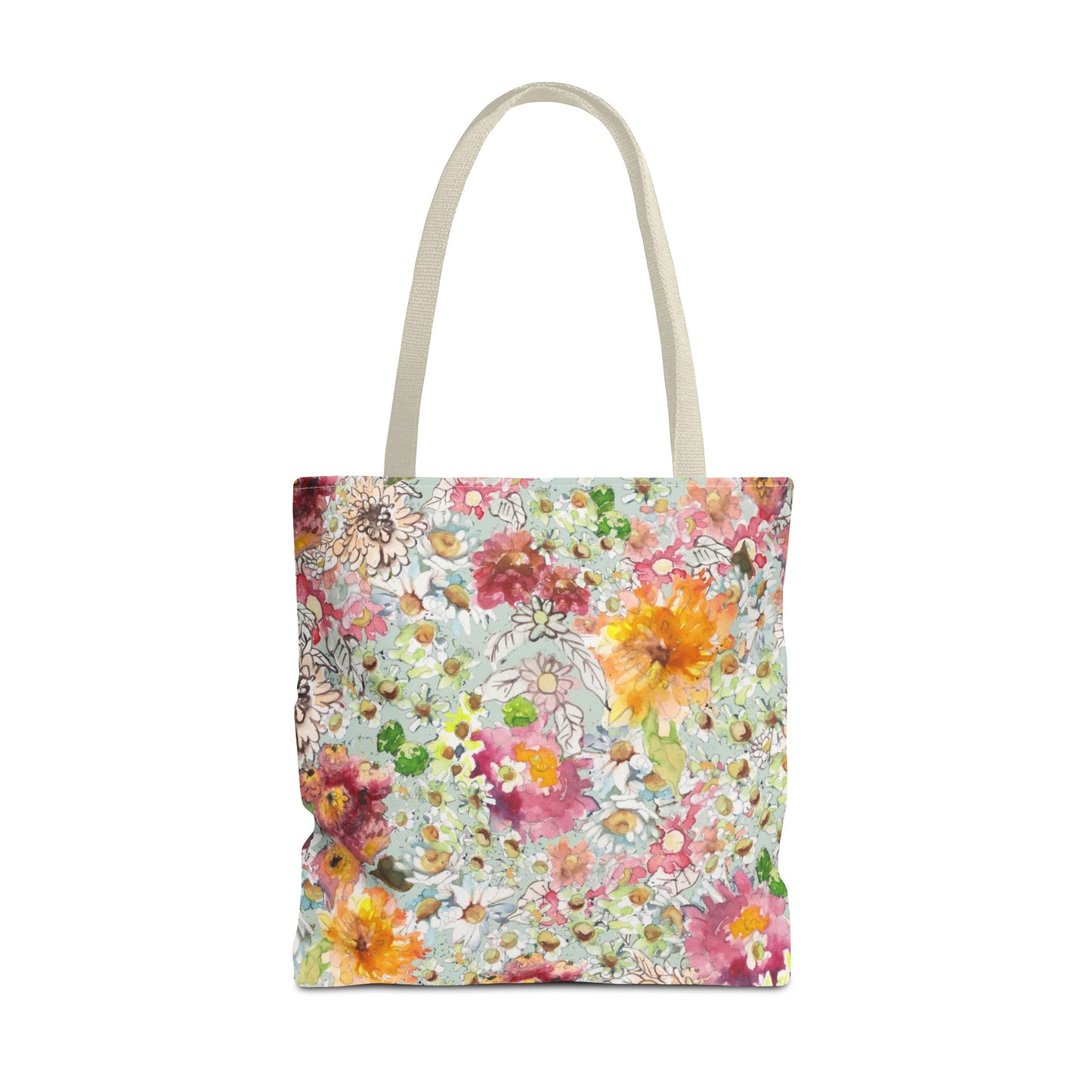 Farmhouse Floral Tote Bag