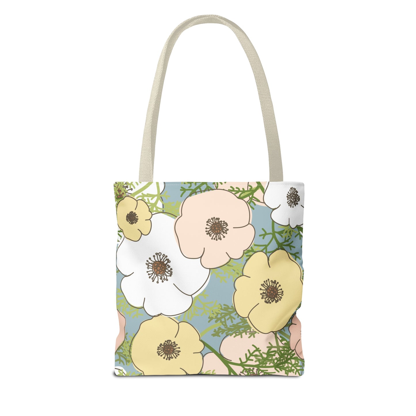 Playful Poppies Tote Bag