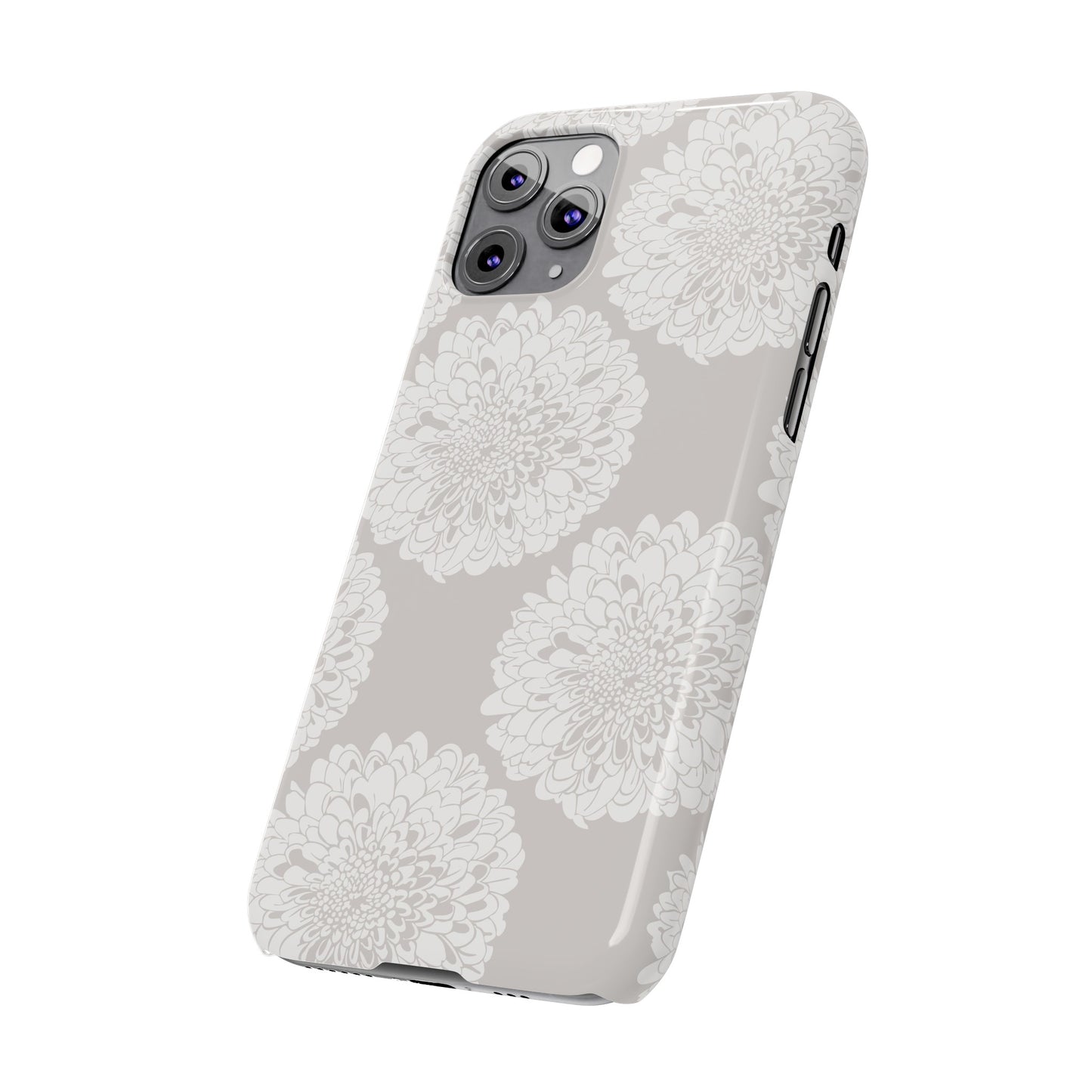 New Nouveau in Gray Slim Phone Cases