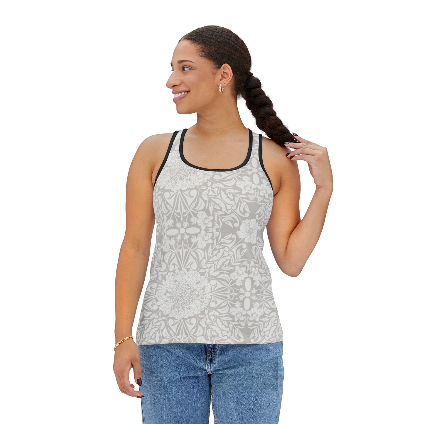 New Nouveau in Gray Women's Tank Top