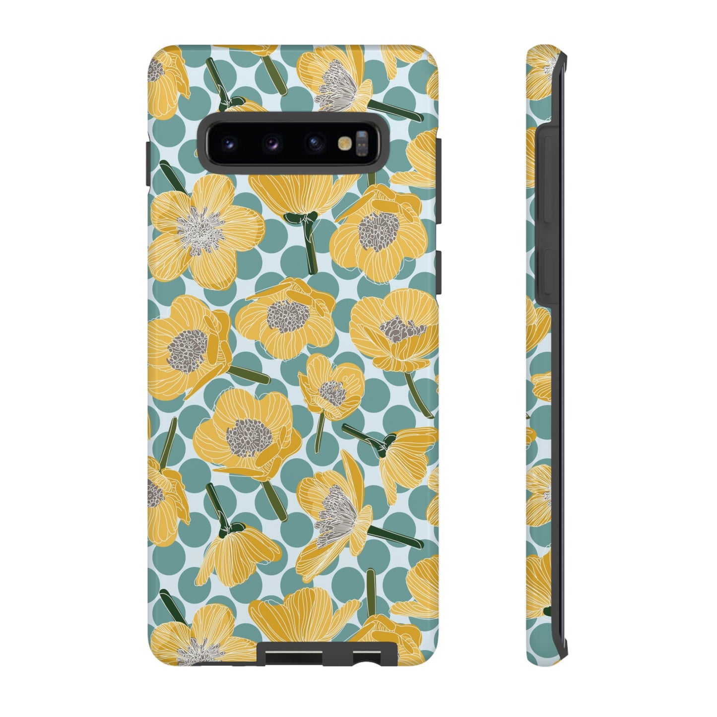 Buttercups and Polka Dots Tough Cases for Samsung