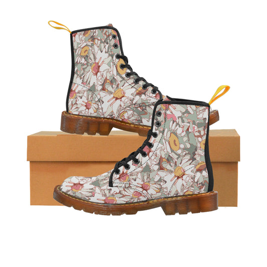 Daisies Women's Canvas Boots