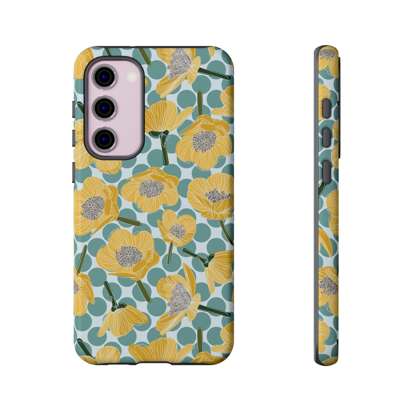 Buttercups and Polka Dots Tough Cases for Samsung