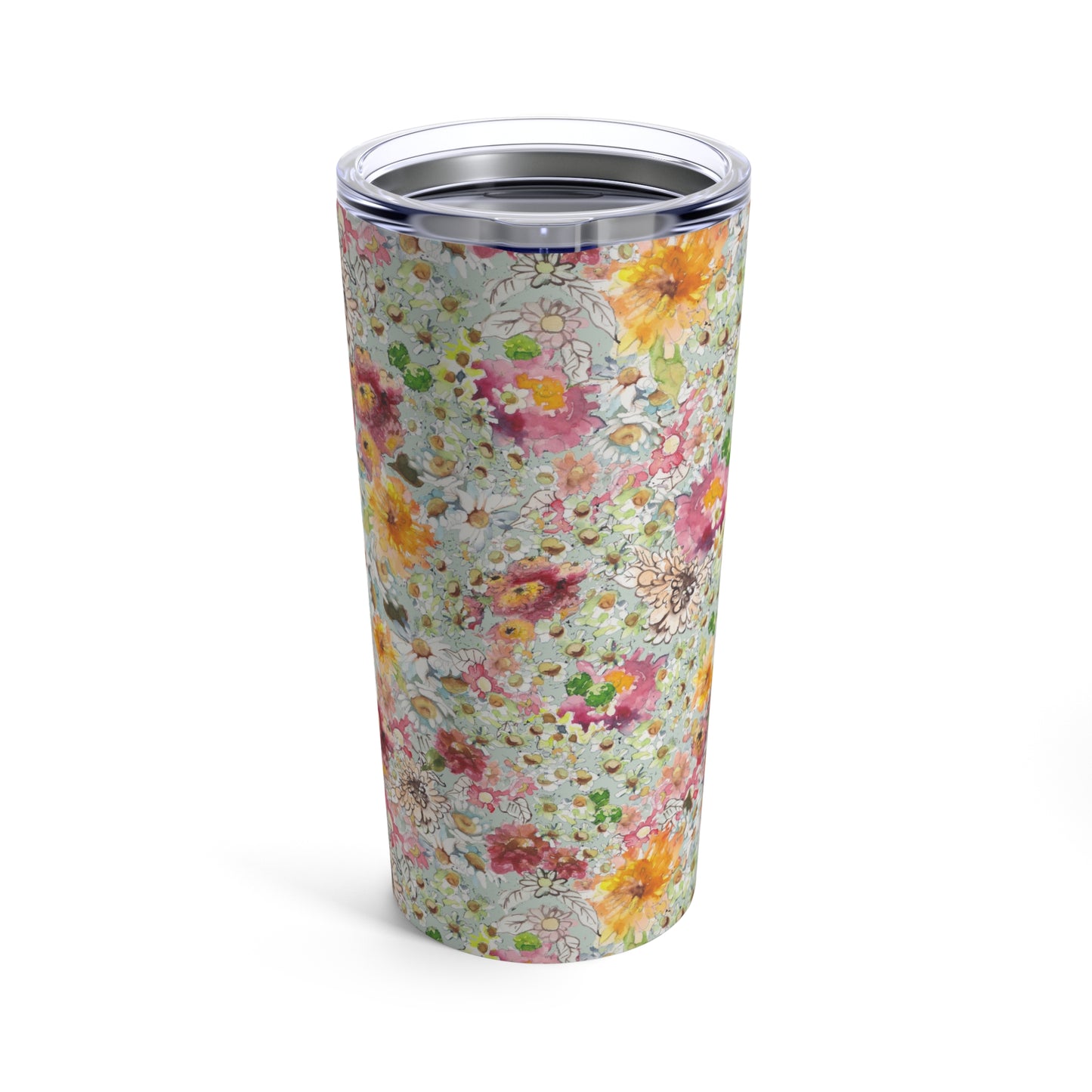 Farmhouse Floral Tumbler 20oz