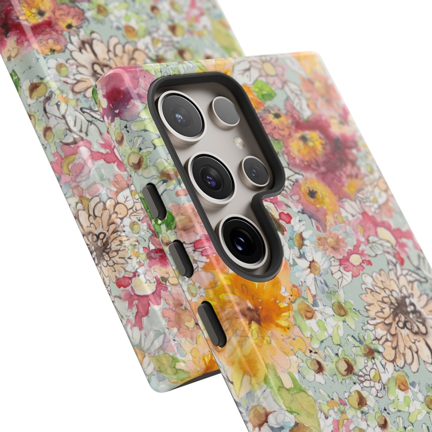 Farmhouse Floral Tough Cases for Samsung