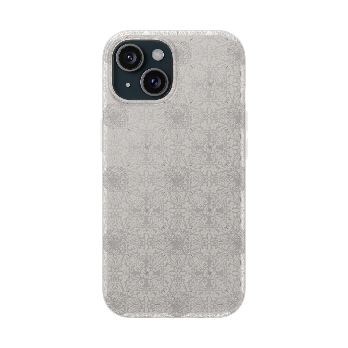 New Nouveau in Gray Flexi Cases for iPhone