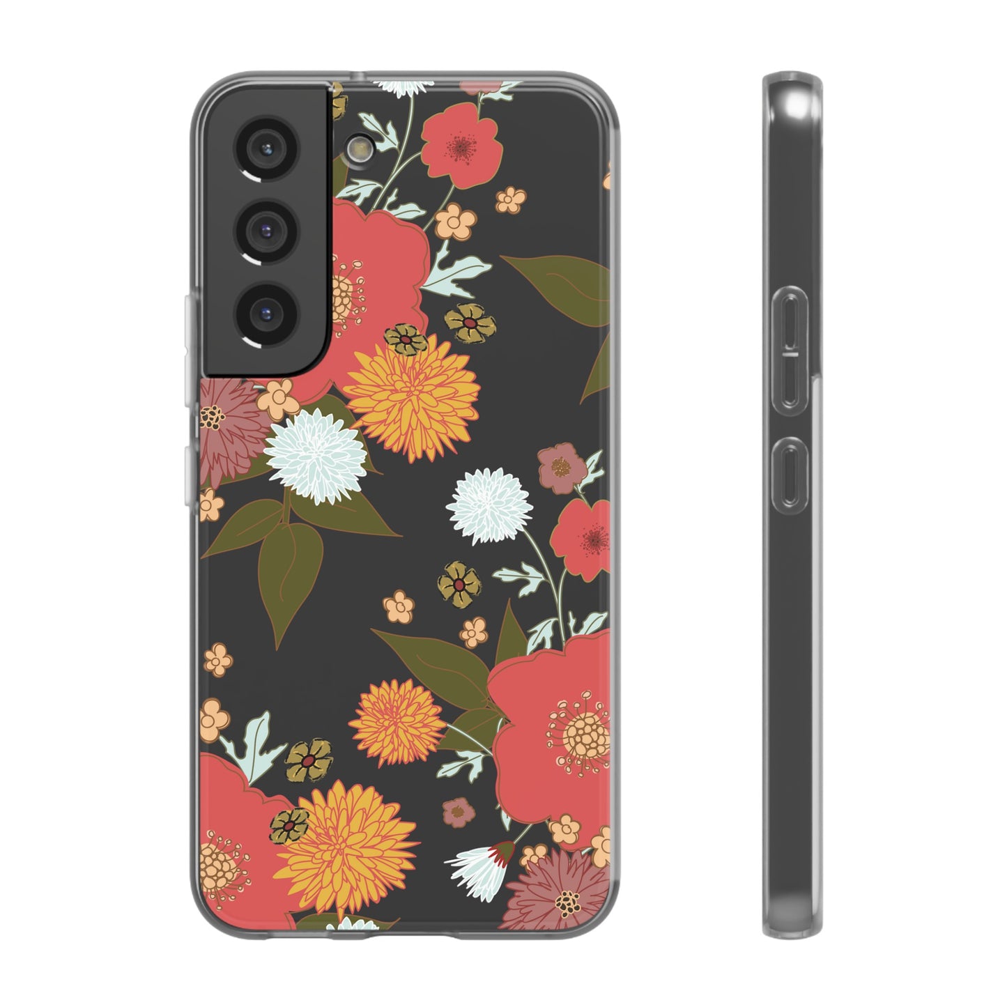 Flowers Flexi Cases for Samsung