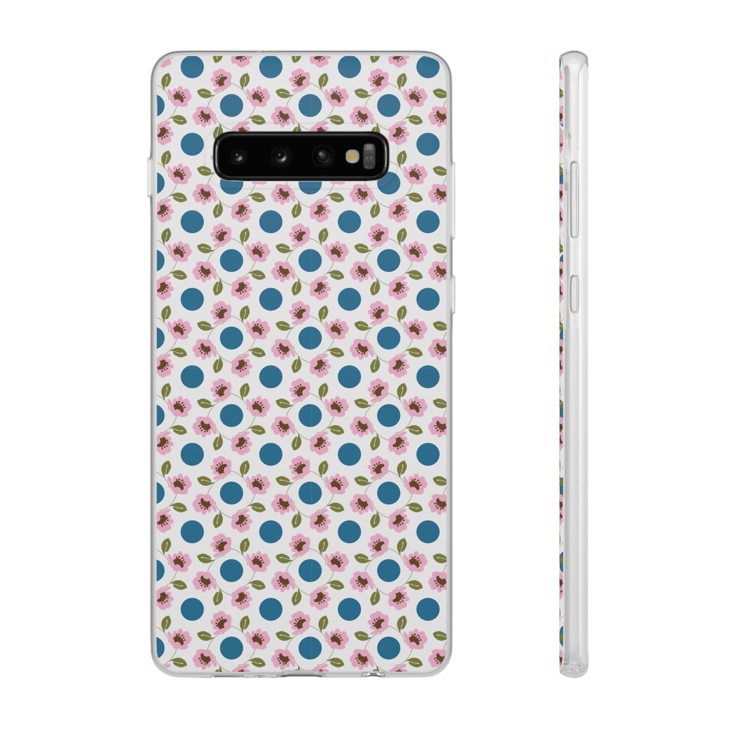 Wildflowers with Dots Flexi Cases for Samsung