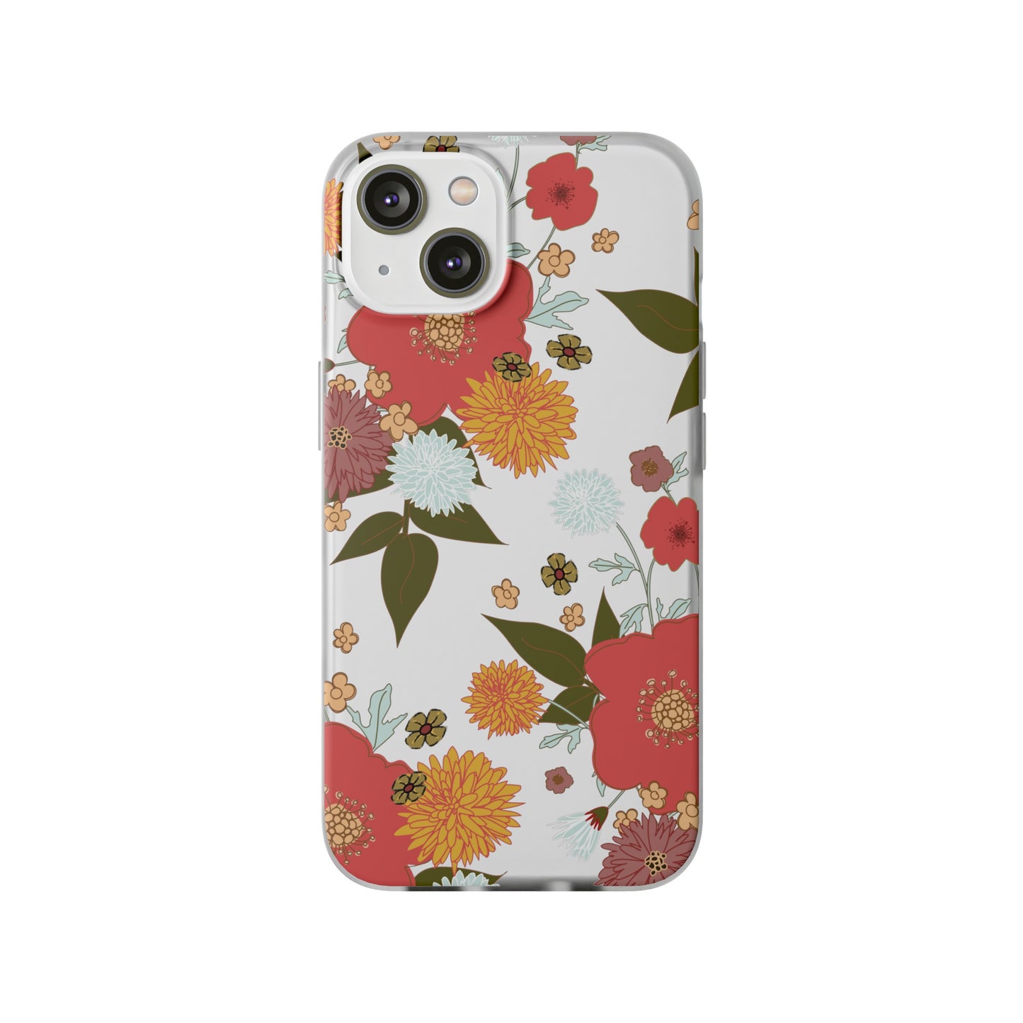 Flowers Flexi Cases for iPhone